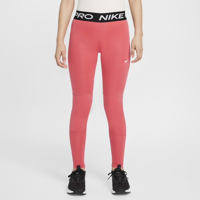 Buy Nike Pro Dri-FIT Older Kids' (Girls') Leggings Aster Pink
