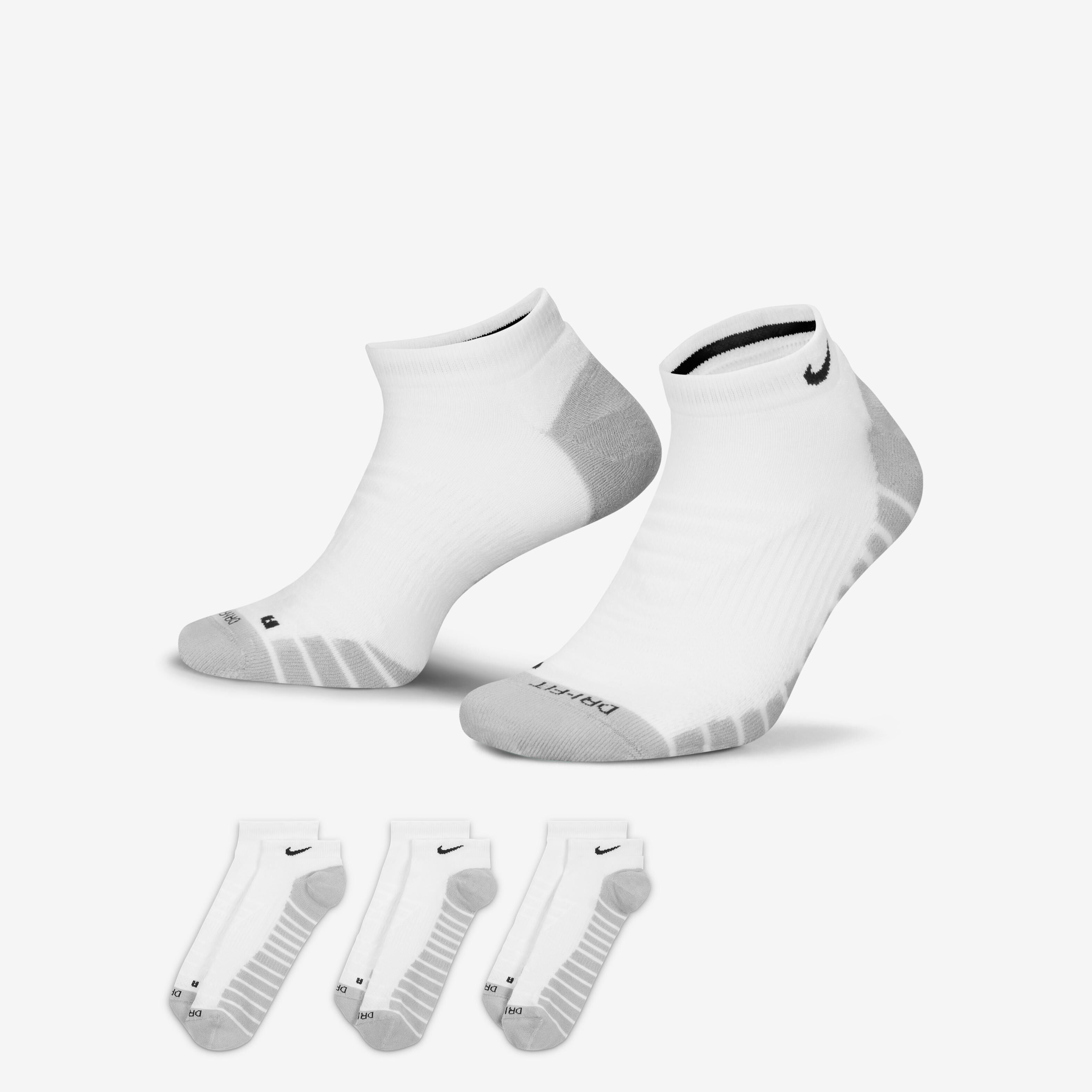 Buy Nike Everyday Max Cushioned Training No Show Socks 3 Pairs Nike Qatar Official