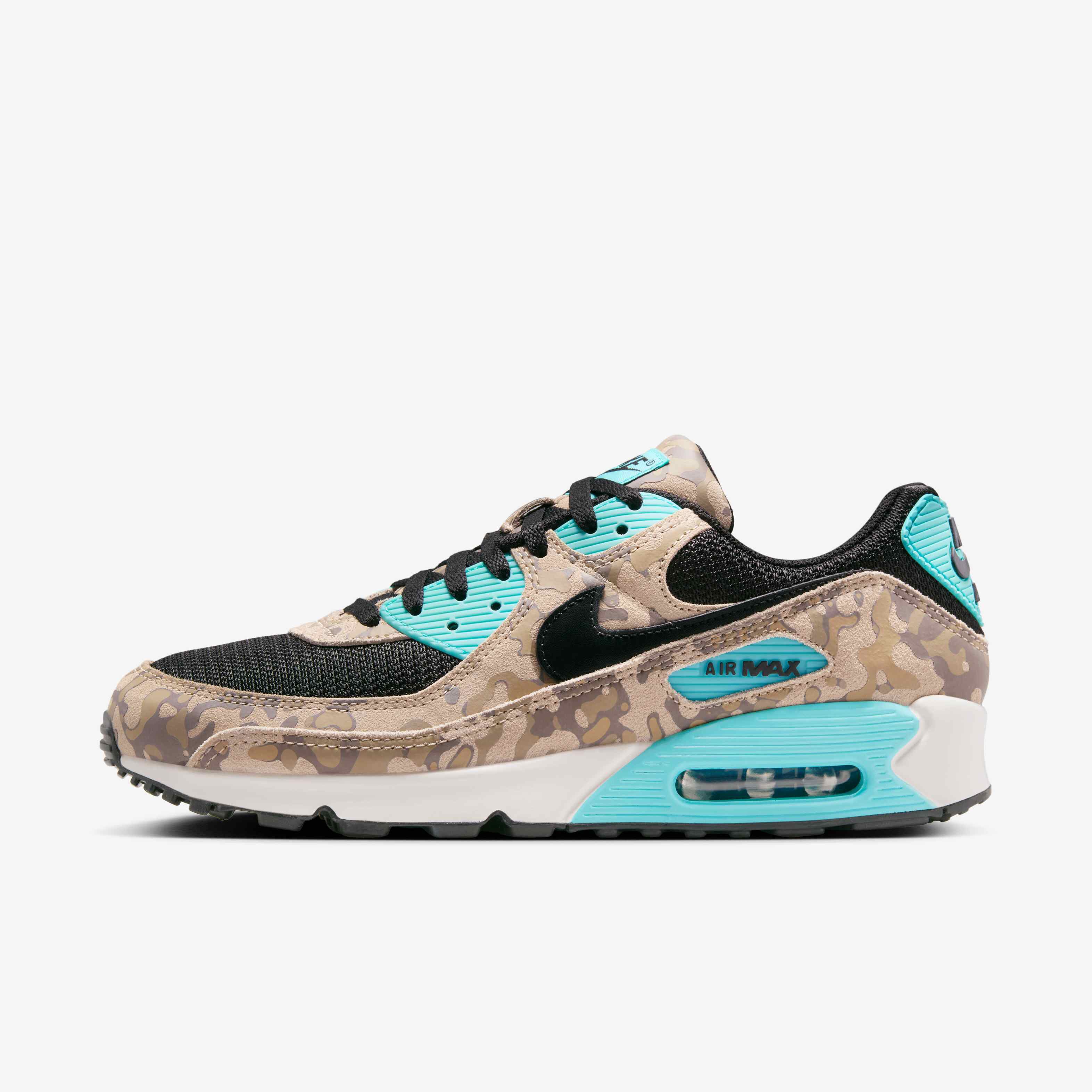 Buy Nike Air Max 90 Premium Men's Shoes Sand Drift/Aurora Green