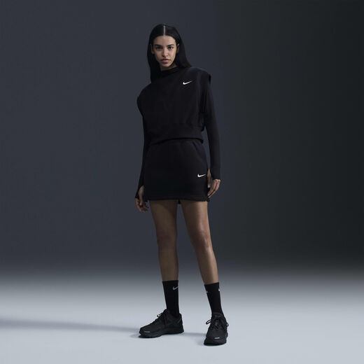 Skirts & Dresses-Nike, Nike Sportswear Phoenix Fleece, Women's Slim Mini Skirt