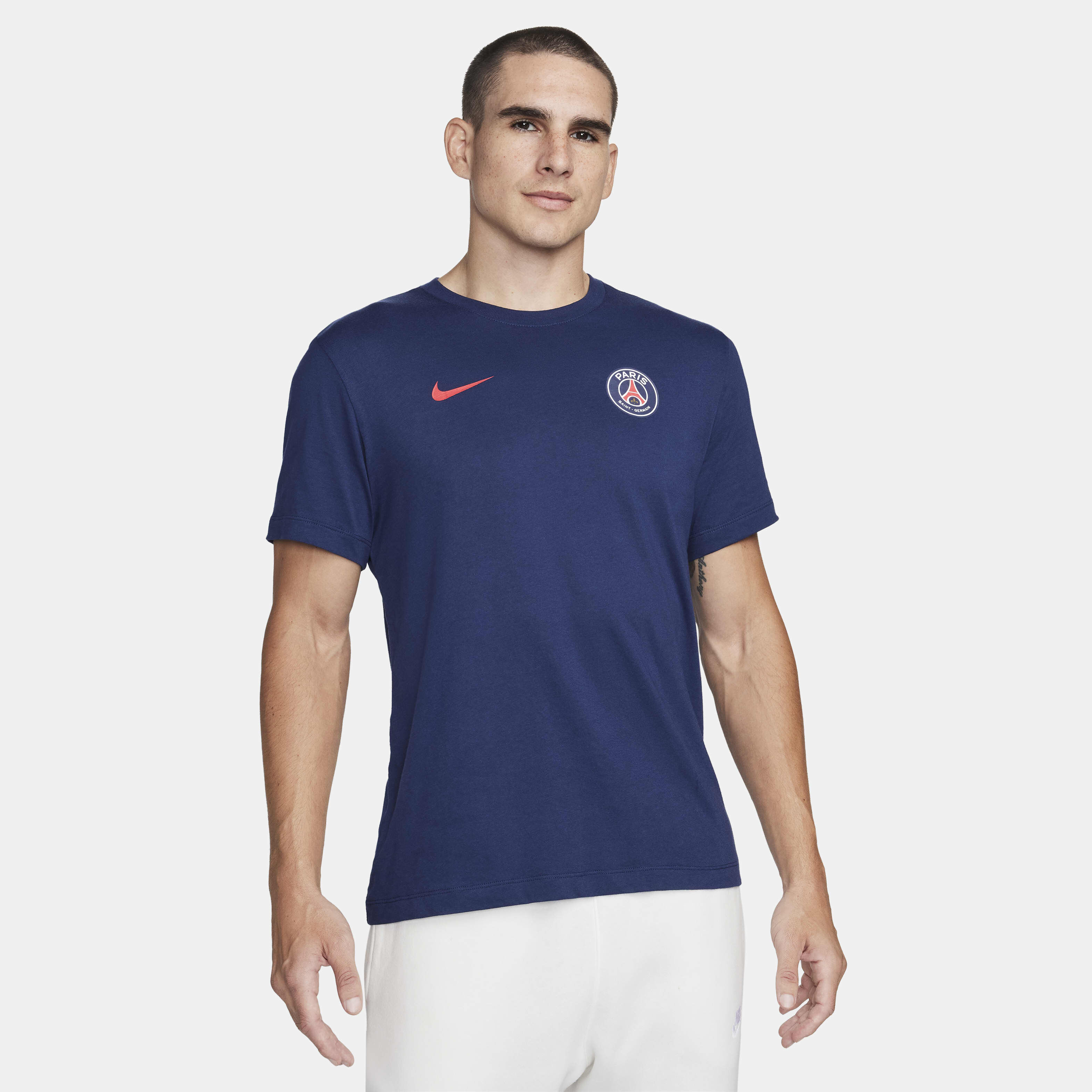 Buy Paris Saint-Germain Men's Nike Football T-Shirt - Midnight