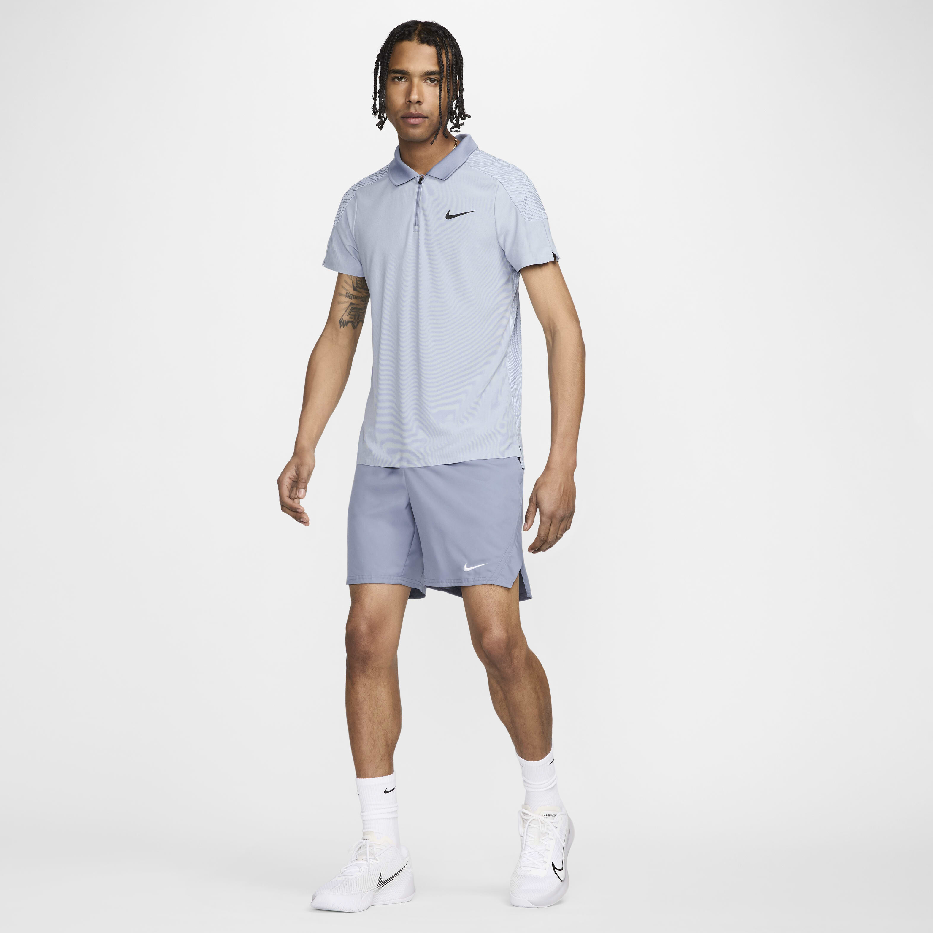 Buy Nike Slam Men's Dri-FIT ADV Tennis Polo - Light Armoury