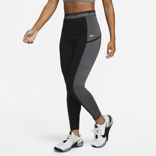 Leggings-Nike, Nike Pro, Women's High-Waisted 7/8 Training Leggings with Pockets