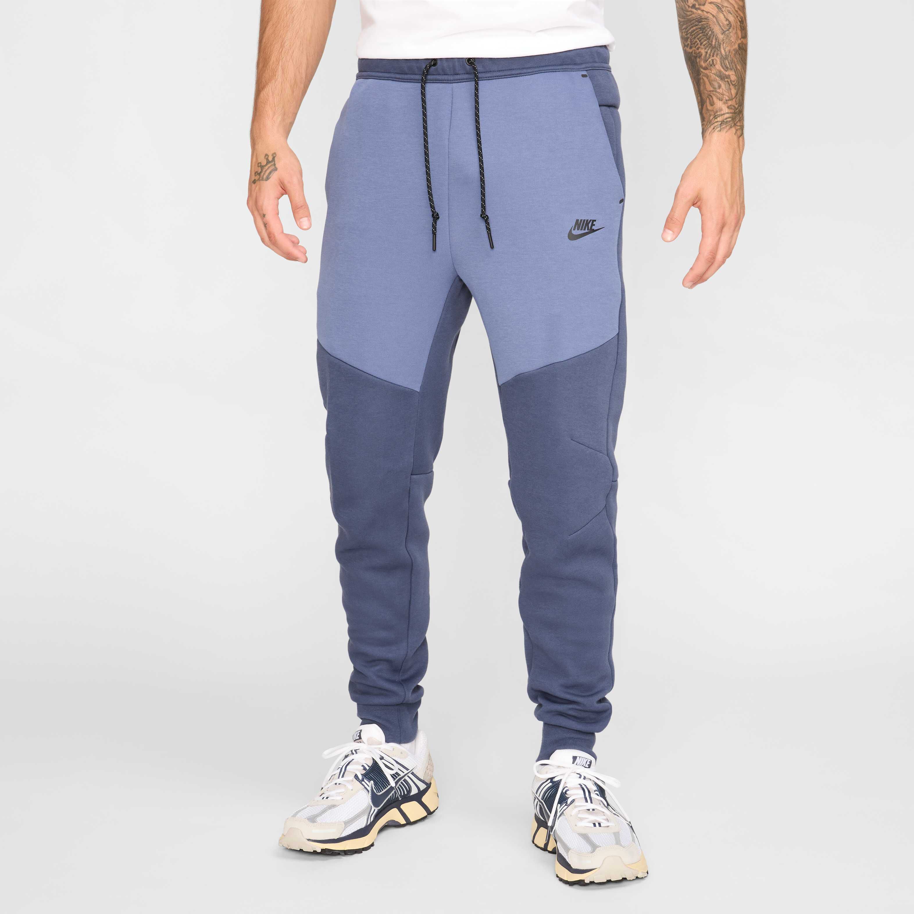 Buy Nike Tech Men's Fleece Joggers - Thunder Blue/Diffused Blue