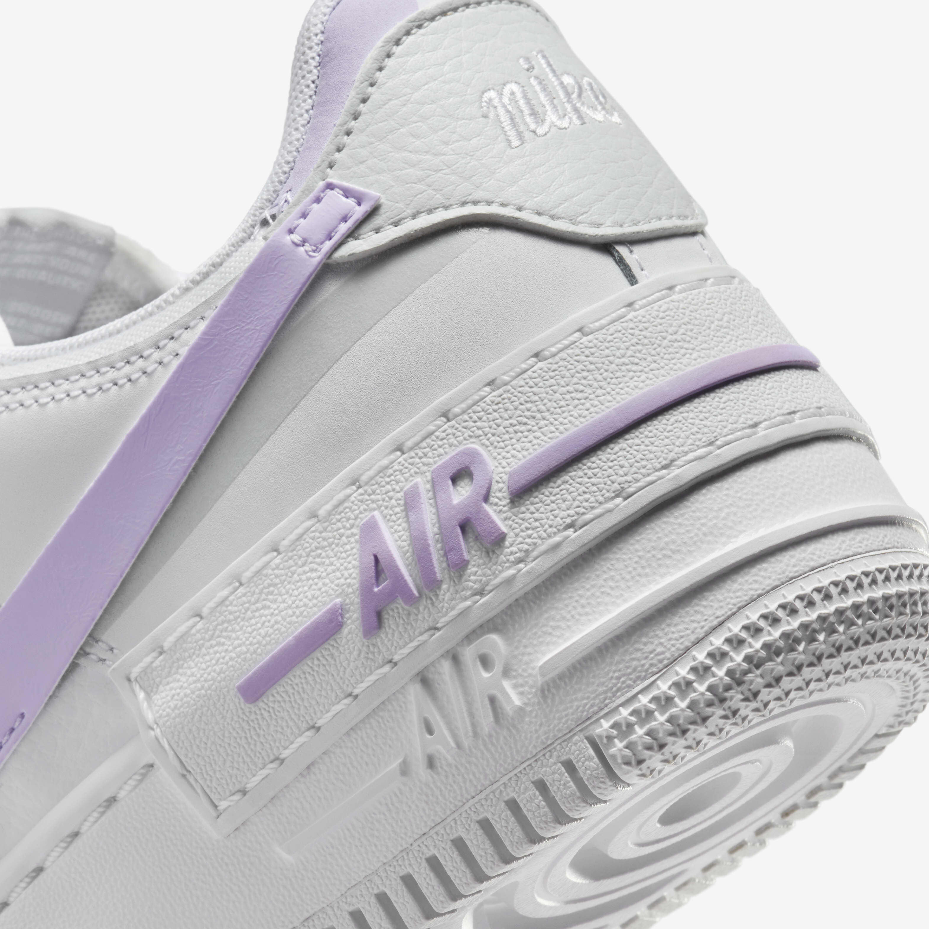 nike air force 1 violet mist