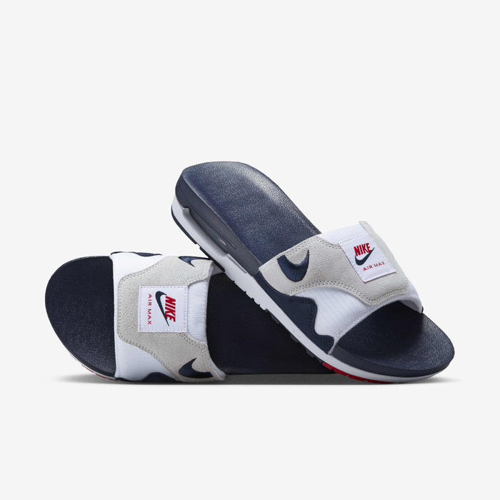 Buy Nike Air Max Men's Slides White/Light Neutral Grey