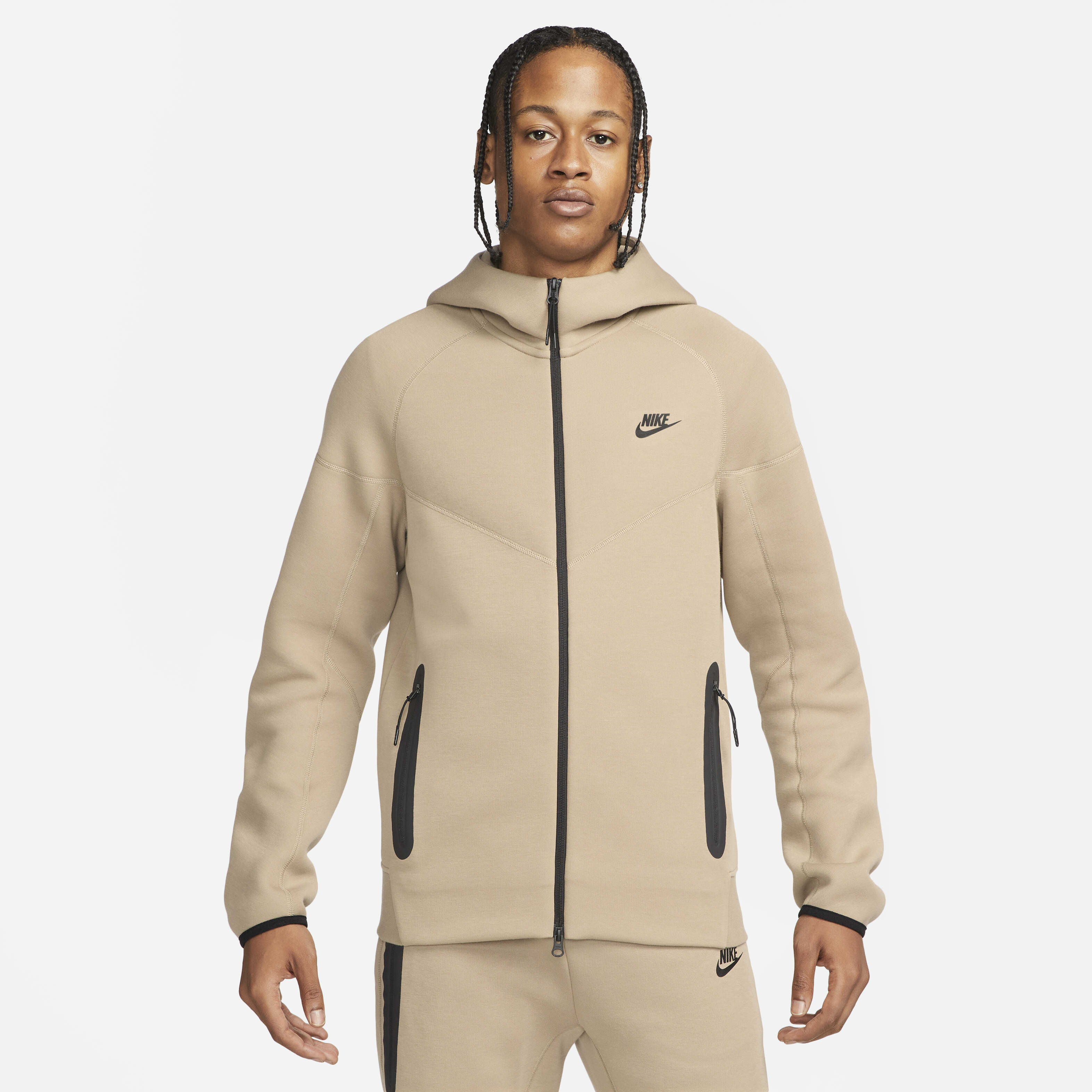 ウォーキング・ランニングウェア NIKE TECH FLEECE HOODIE Hooded sweatshirt Nike Tech Fleece Windrunner - Men's