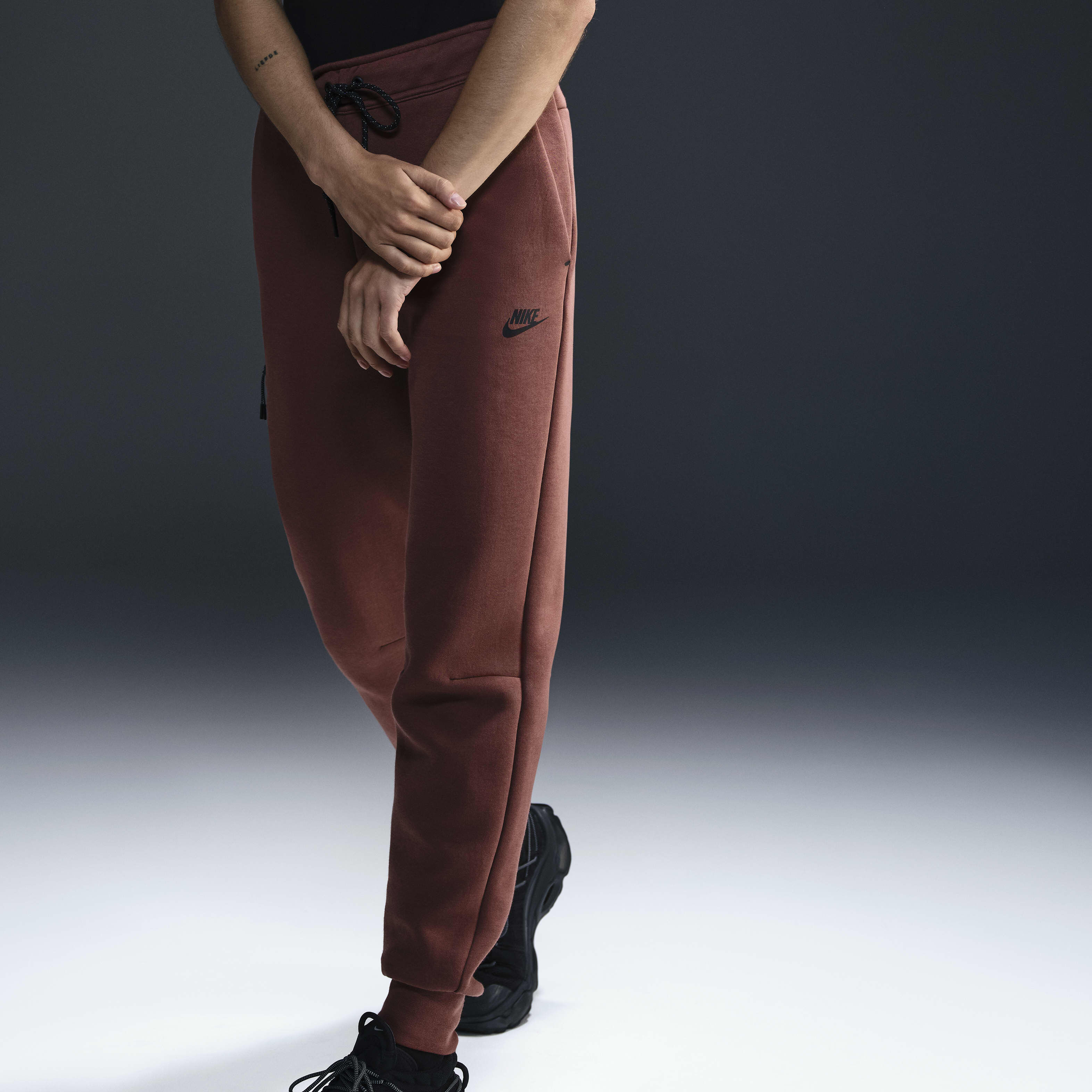 Buy Nike Sportswear Tech Fleece Women s Mid Rise Joggers Nike Qatar Official