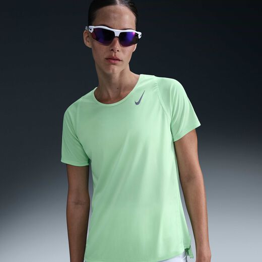 تخفيضات قمصان كم قصير نسائية-نايكي, نايكي دراي-فت ريس, تيشيرت الجري بأكمام قصيرة للنساء