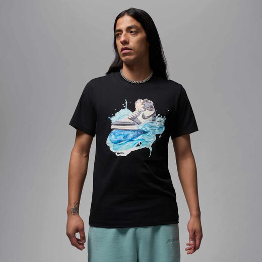 Poolside-JRDN, Jordan Flight Essentials AJ1, Men's Short-Sleeve T-Shirt