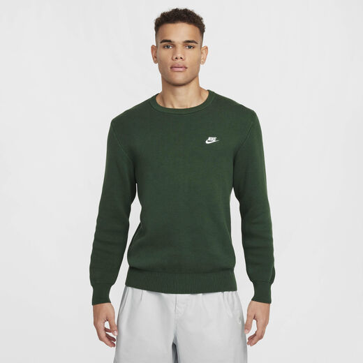 سويت شيرت رجالي-نايكي, نايكي كلوب, هودي بياقة دائرية للرجال