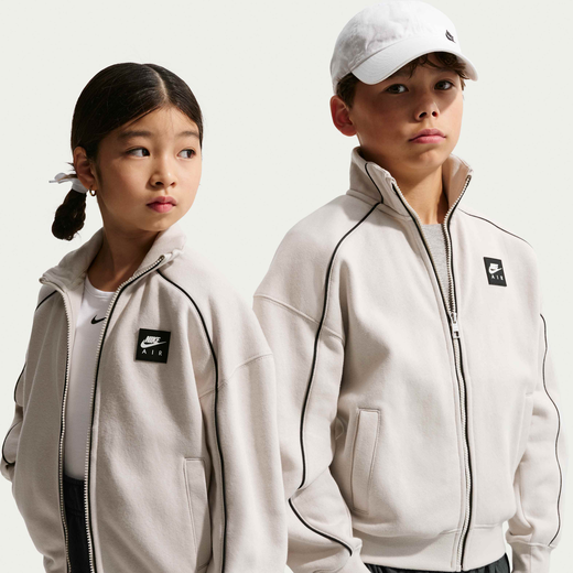 Jackets & Gilets-Nike, Nike Air, Older Kids' Fleece Tracksuit Jacket
