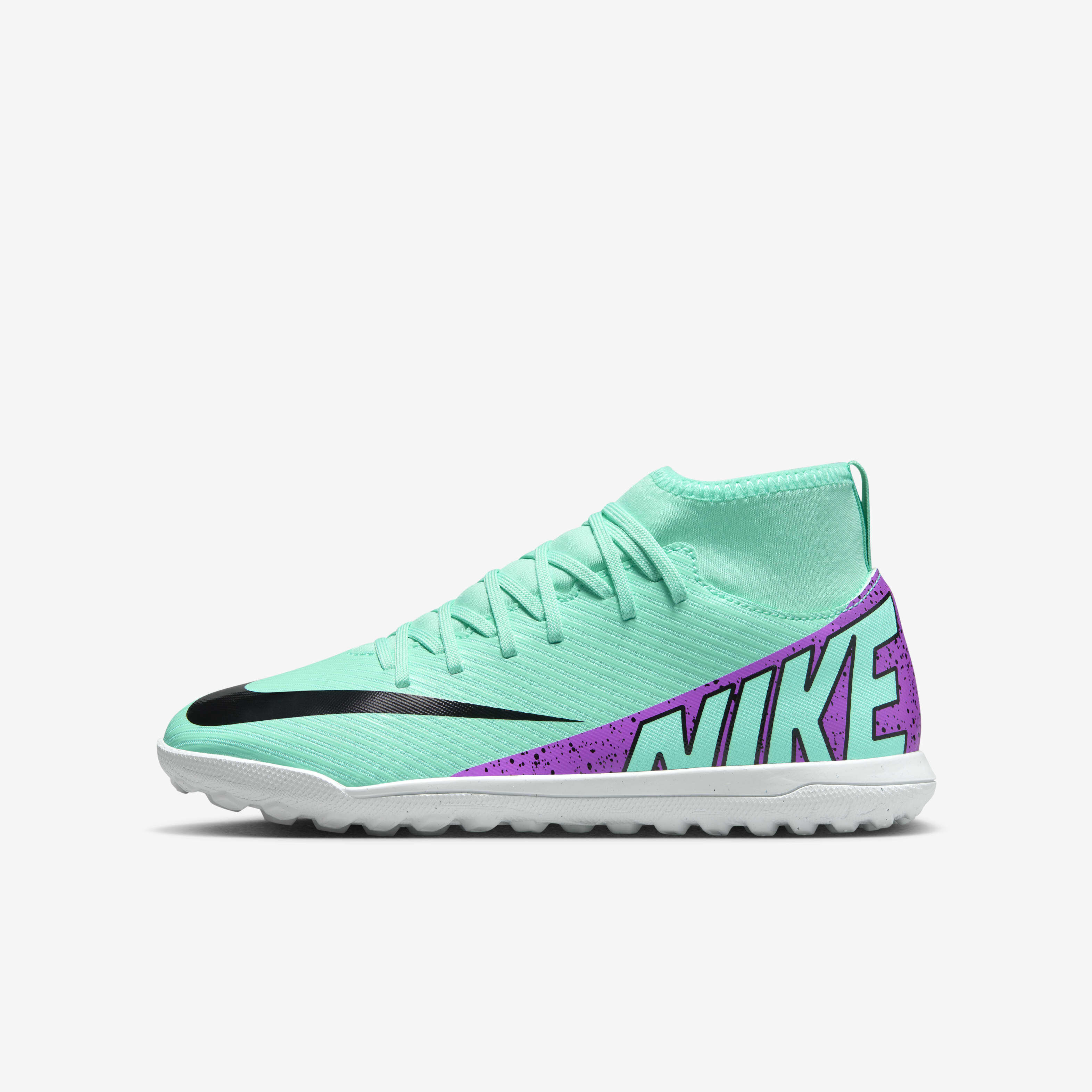 Buy Nike Jr. Mercurial Superfly 9 Club Younger Older Kids Turf High Top Football Shoes Nike Qatar Official