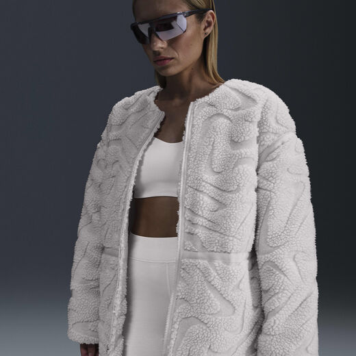 Trend Woven-Nike, Nike Sportswear, Women's Loose High-Pile Jacket