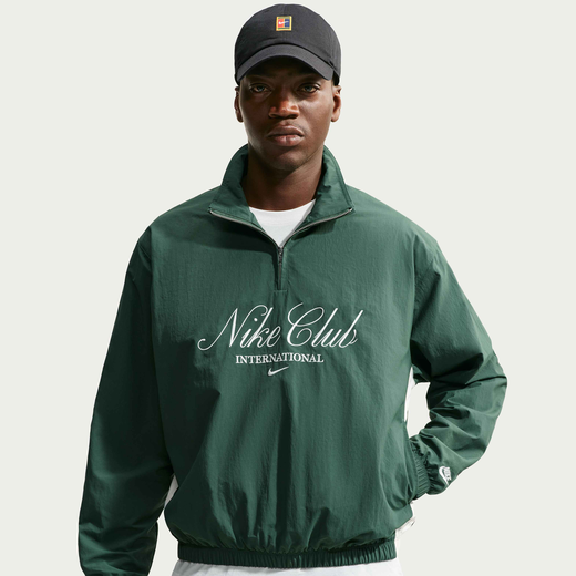 Lifestyle Jackets & Gilets-Nike, Nike Sportswear Club, Men's 1/2 Zip Jacket