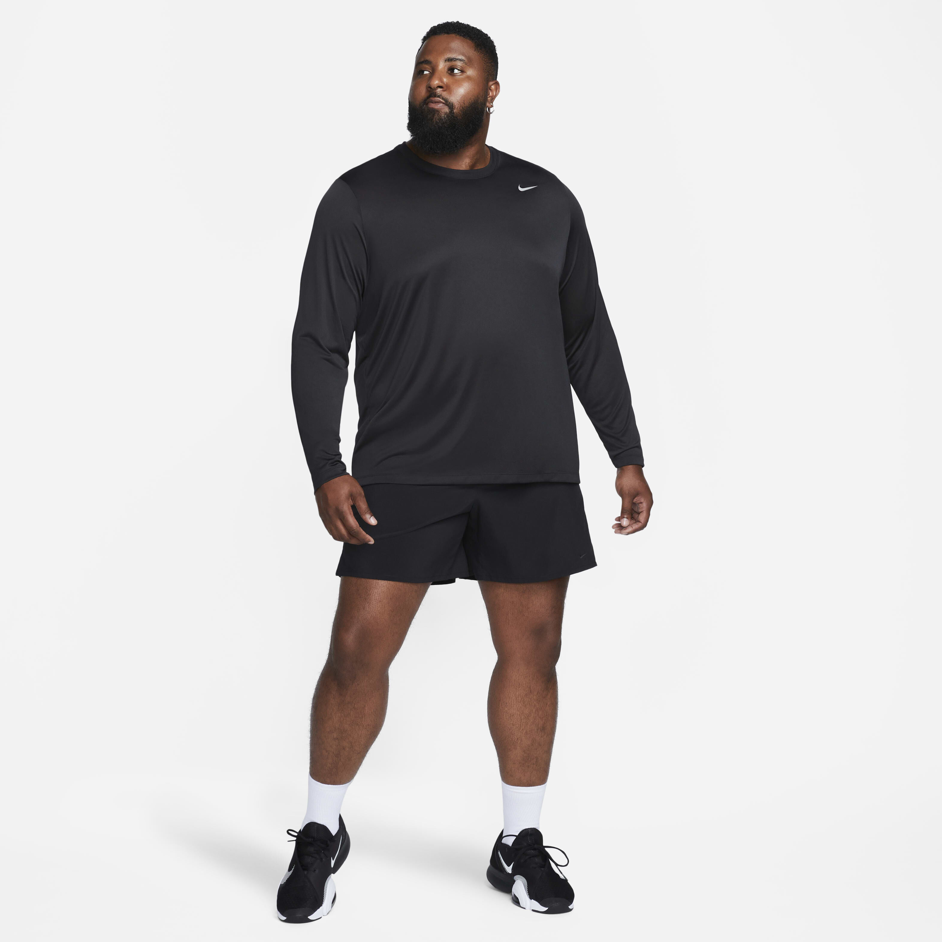 Buy Nike Dri FIT Legend Men s Long Sleeve Fitness Top Nike Qatar Official