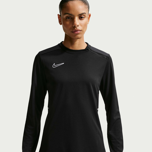 T-Shirts &amp; Tops-Nike, Nike Academy, Women's Dri-FIT Crew-Neck Long-Sleeve Football Top