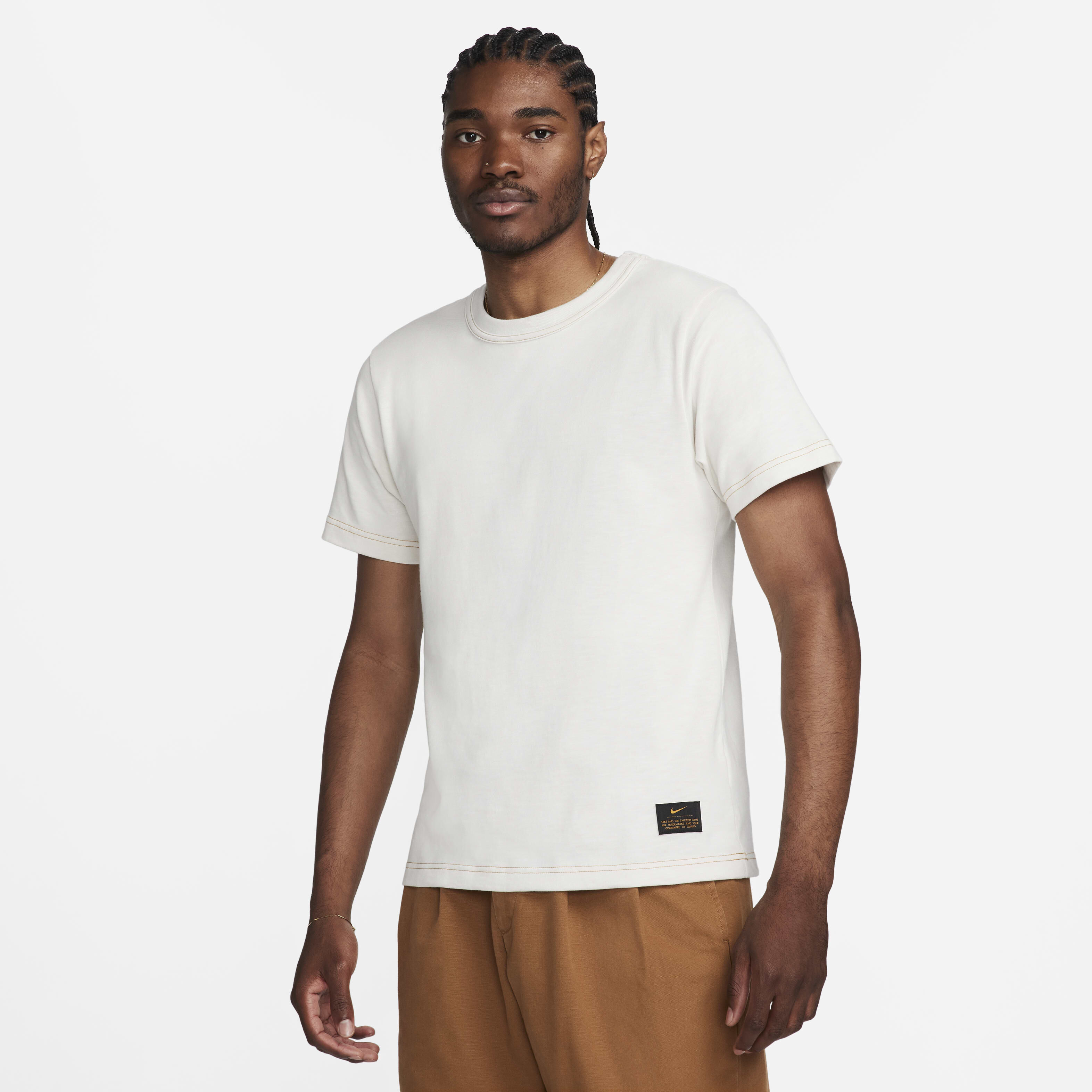 Buy Nike Life Men s Short Sleeve Knit Top Nike Qatar Official