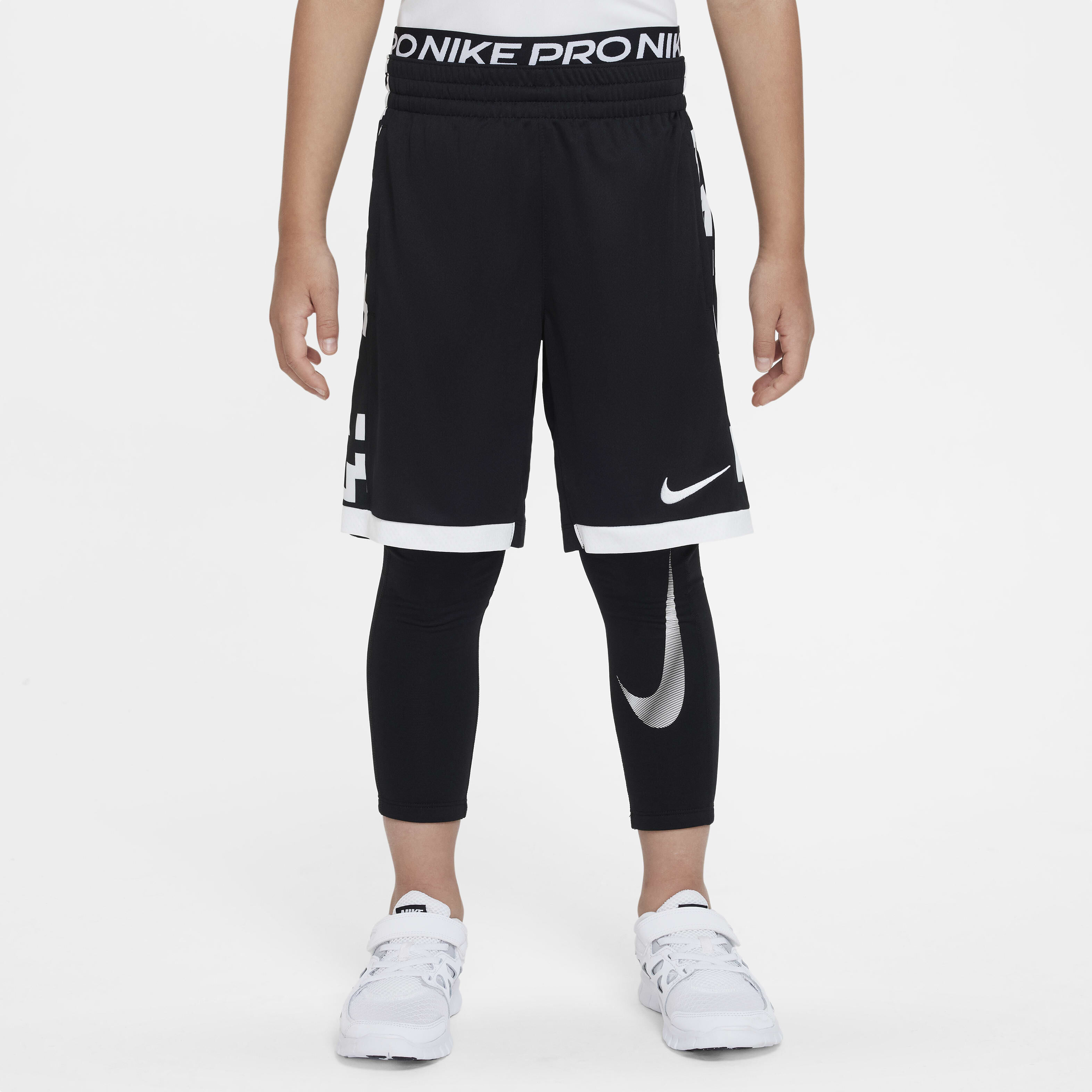 Buy Nike Pro Warm Dri-FIT Older Kids' (Boys') Tights Black/Black