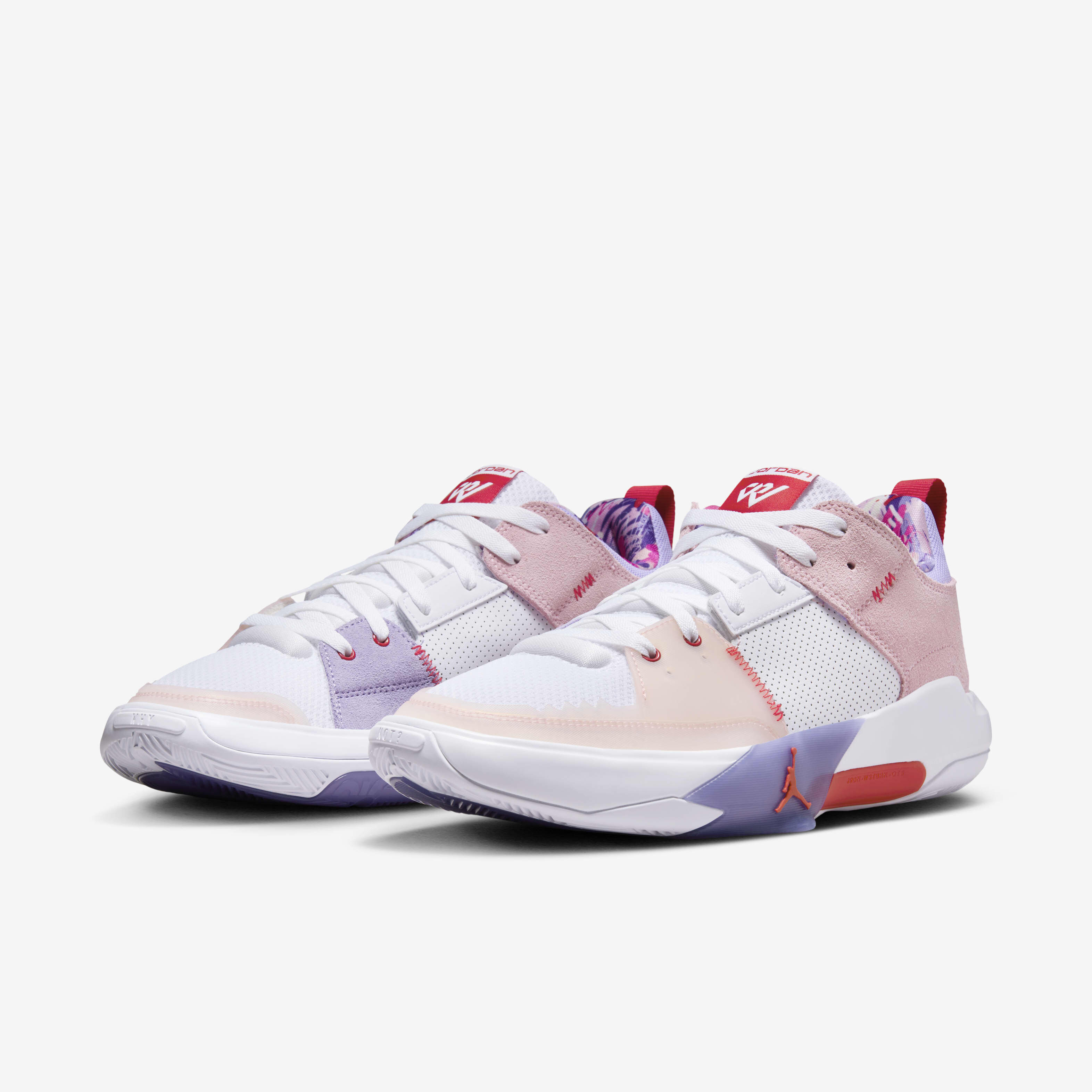 Buy Jordan One Take 5 Basketball Shoes - White/Arctic Punch  display picture 1