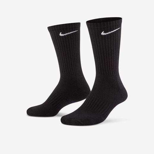 Socks-Nike, Nike Everyday Cushioned, Training Crew Socks (3 Pairs)