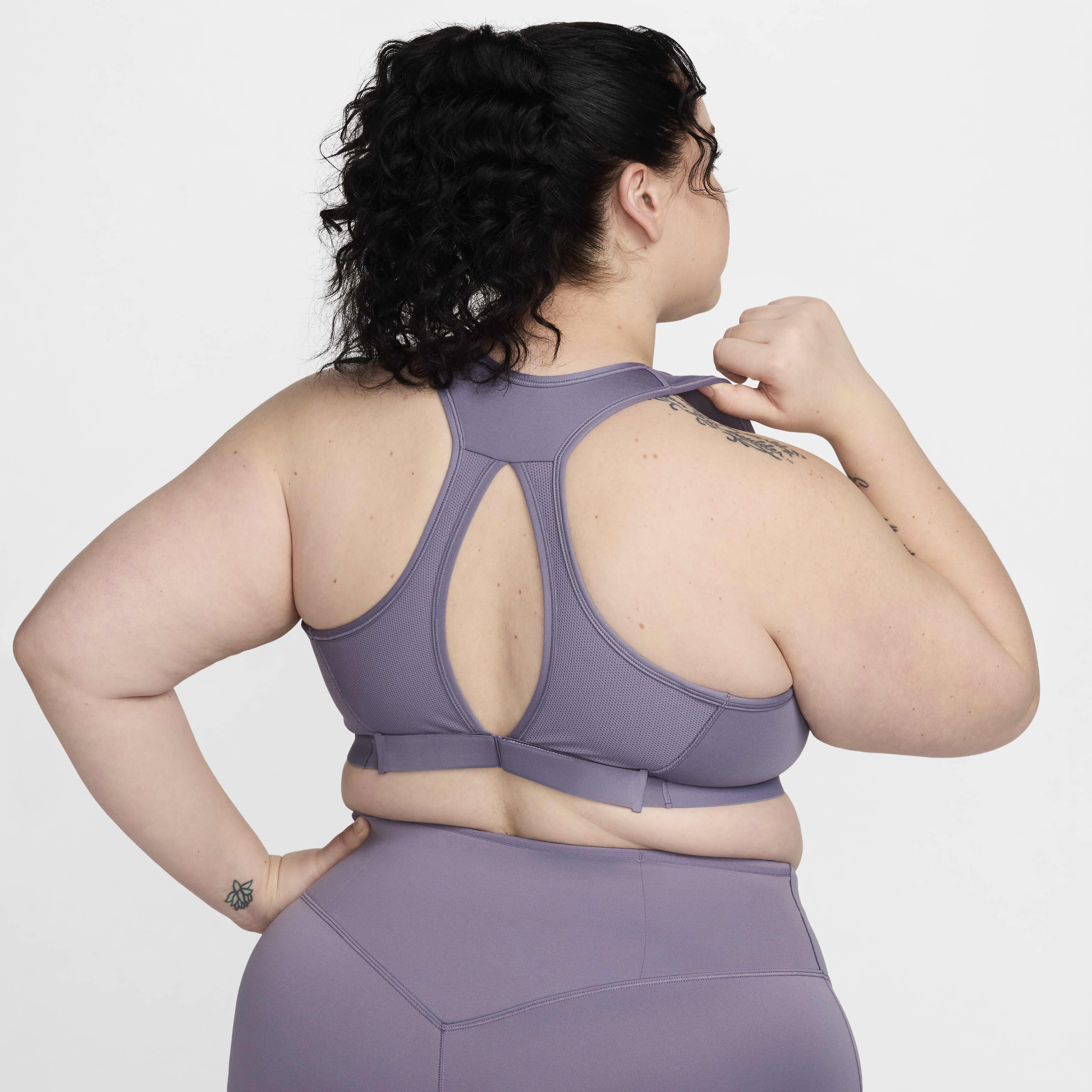Buy Nike Swoosh High Support Women s Non Padded Adjustable Sports Bra Nike Qatar Official