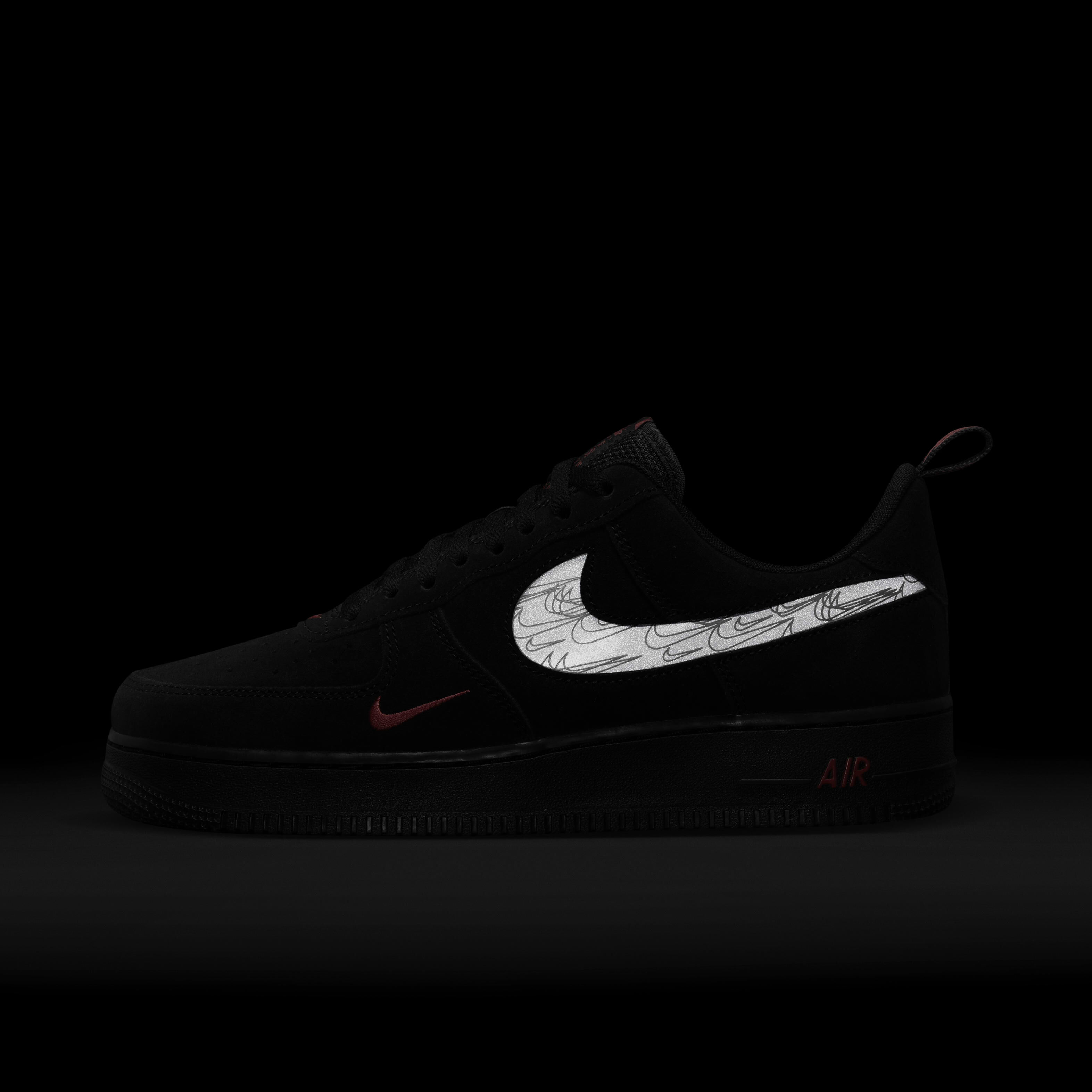 air force 1 lvl 8 black