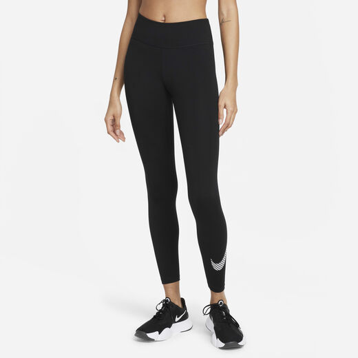 كساء-نايكي, Nike Dri-FIT One Icon Clash, ليقنز جرافيك بخصر متوسط للنساء