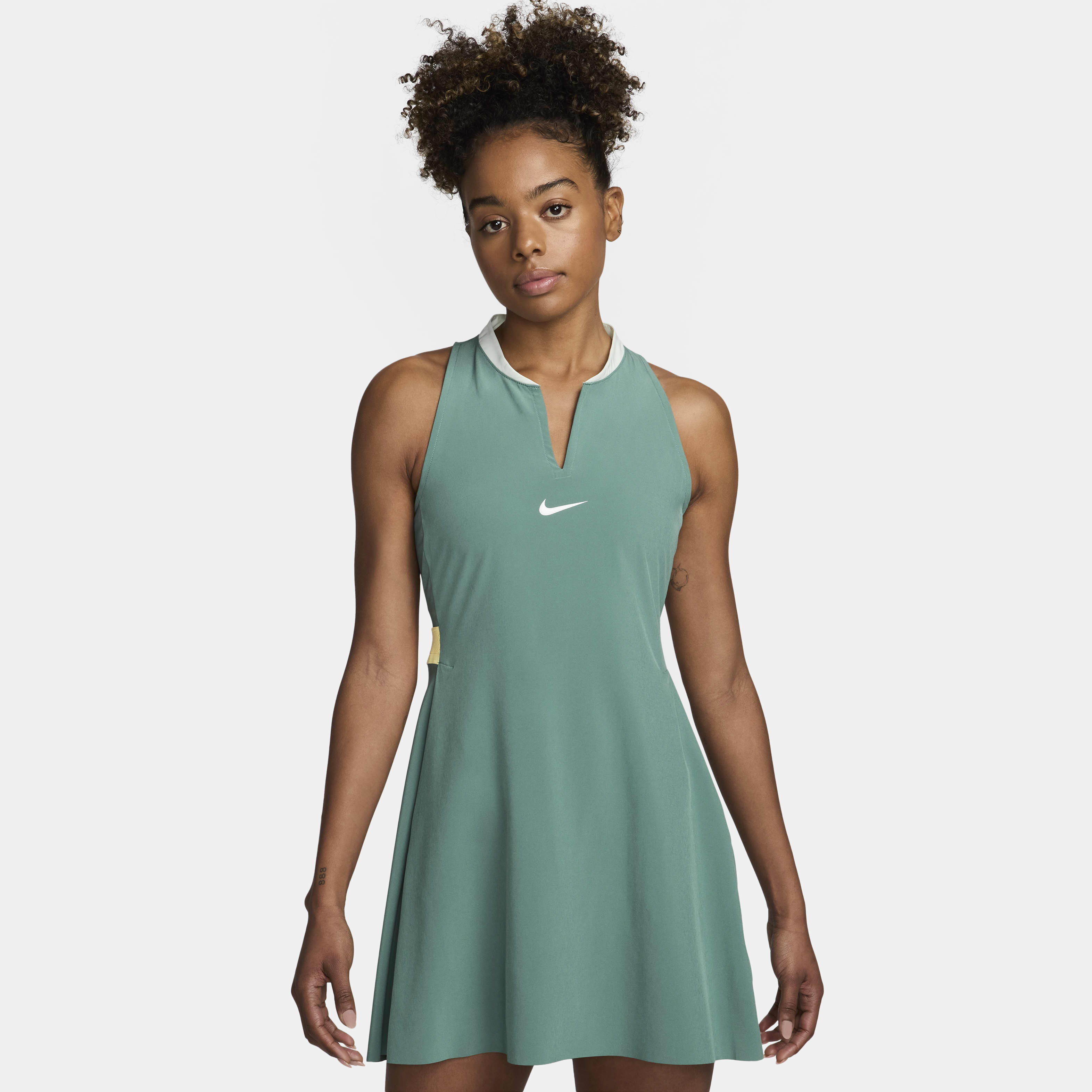 Nike v neck dri fit top