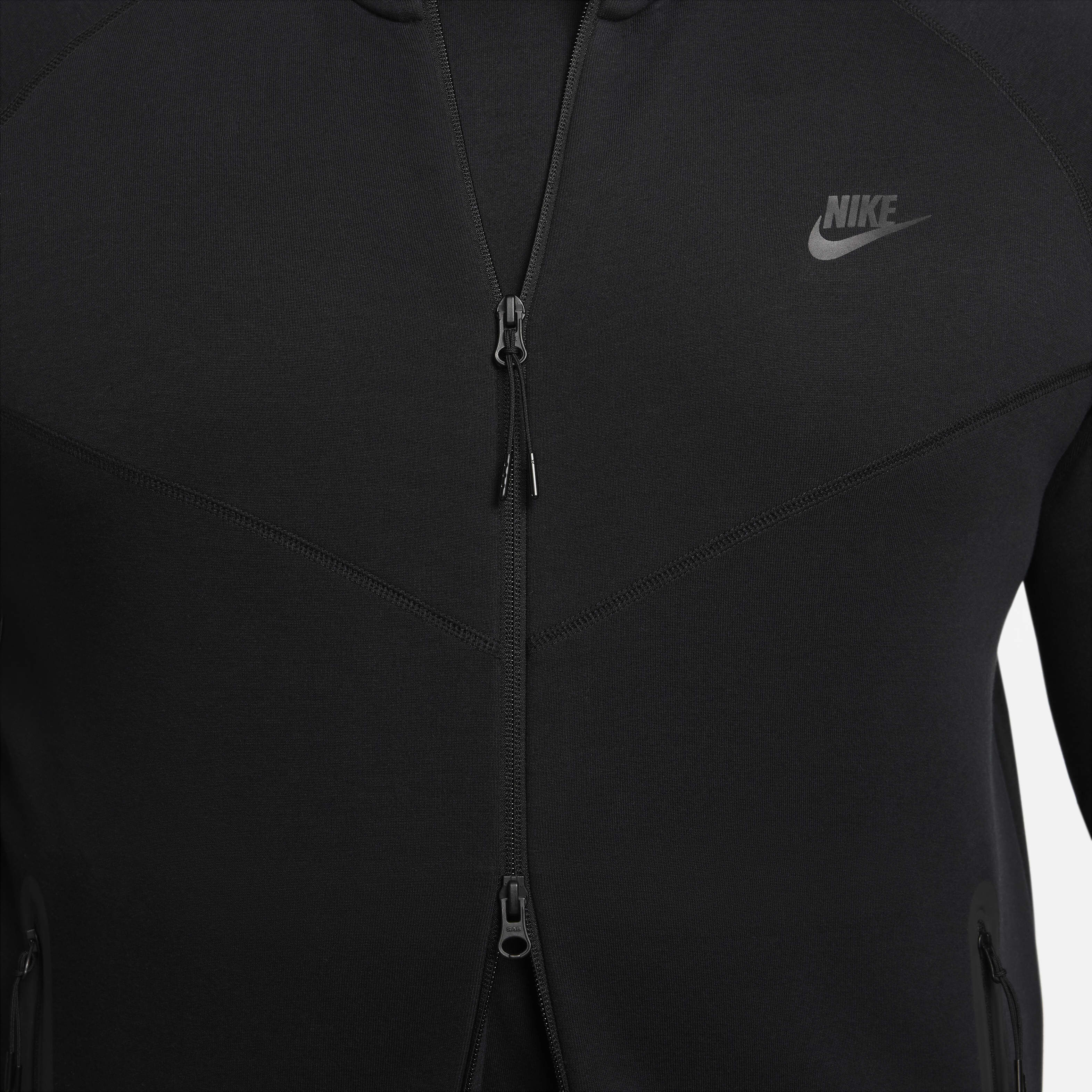 Nike tech fleece windrunner hoodie black online
