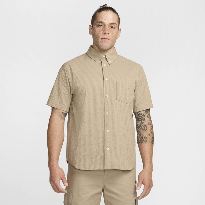 Buy Nike Life Men's Short-Sleeve Seersucker Button-Down Shirt