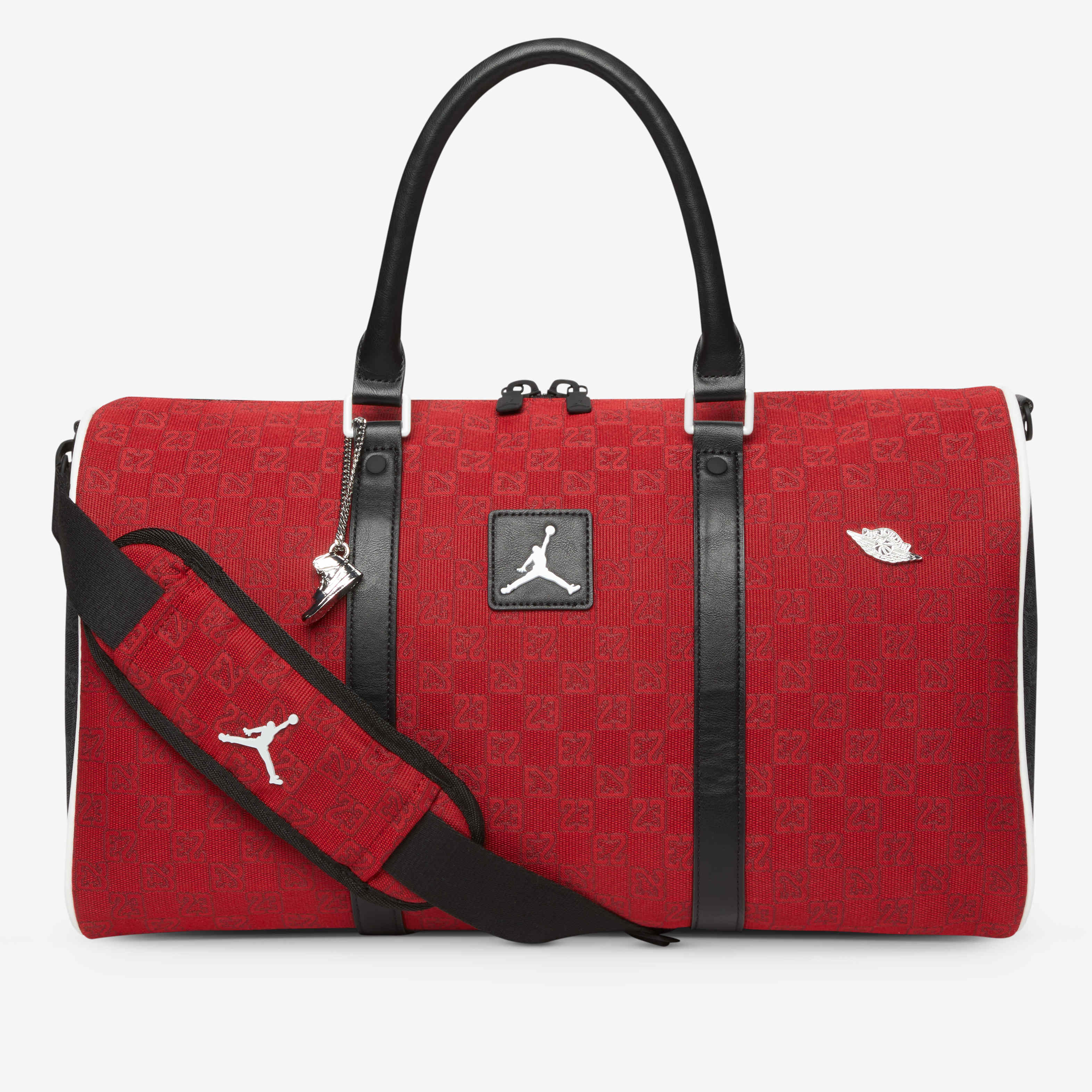 Buy Jordan Monogram Duffle (25L) Duffle Bag - Varsity Red @ Nike Qatar