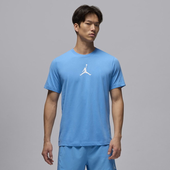 Buy Jordan Jumpman Men's T-Shirt Legend Blue/White Nike Qatar