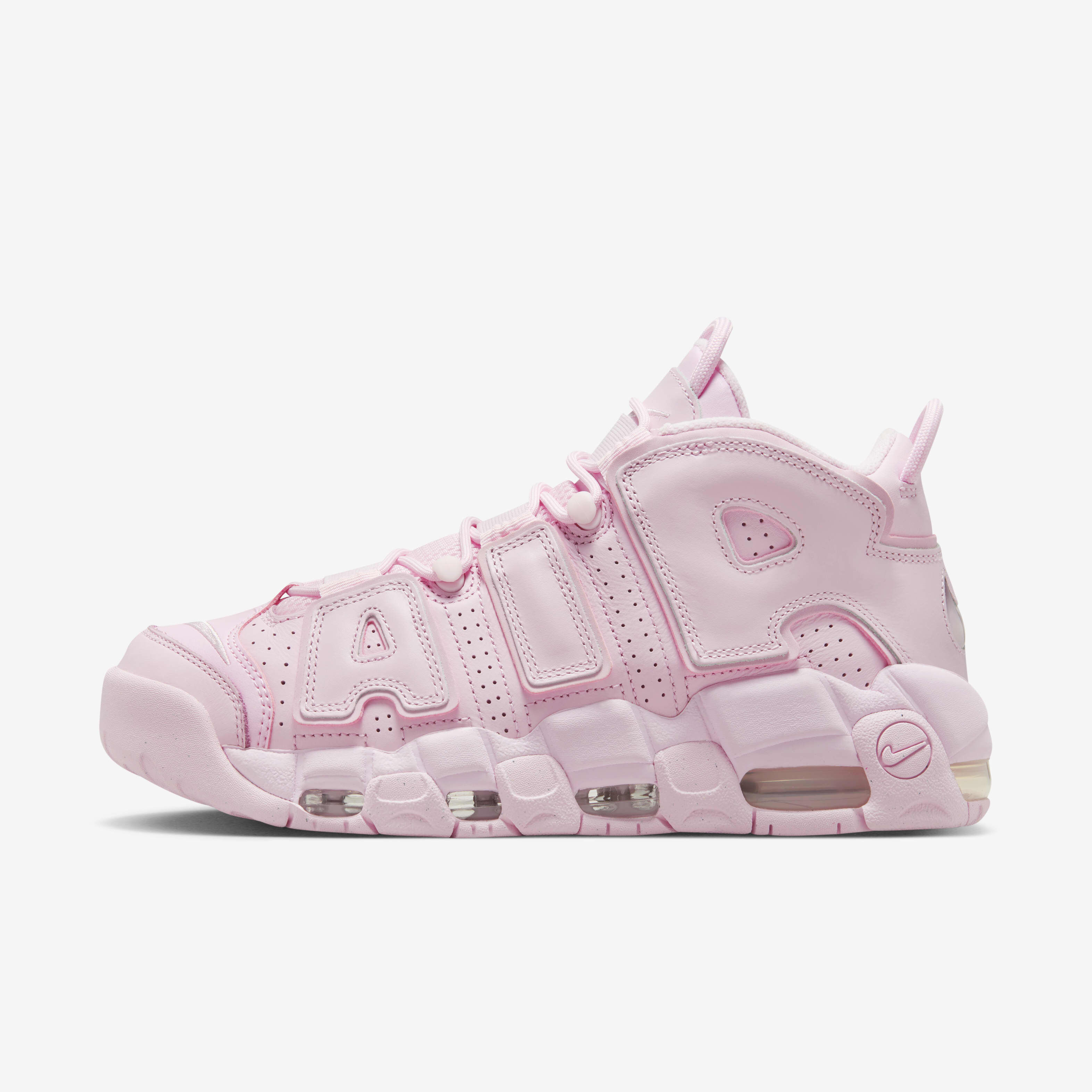 nike uptempo pink blast