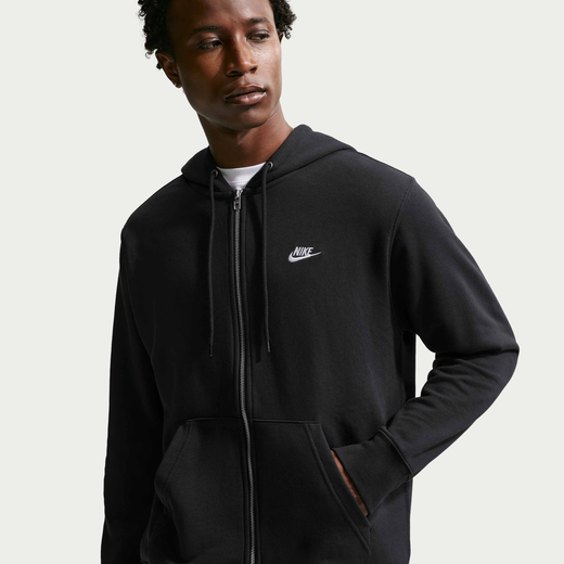 Hoodies & Sweatshirts-Nike, Nike Club, Men's Full-Zip French Terry Hoodie