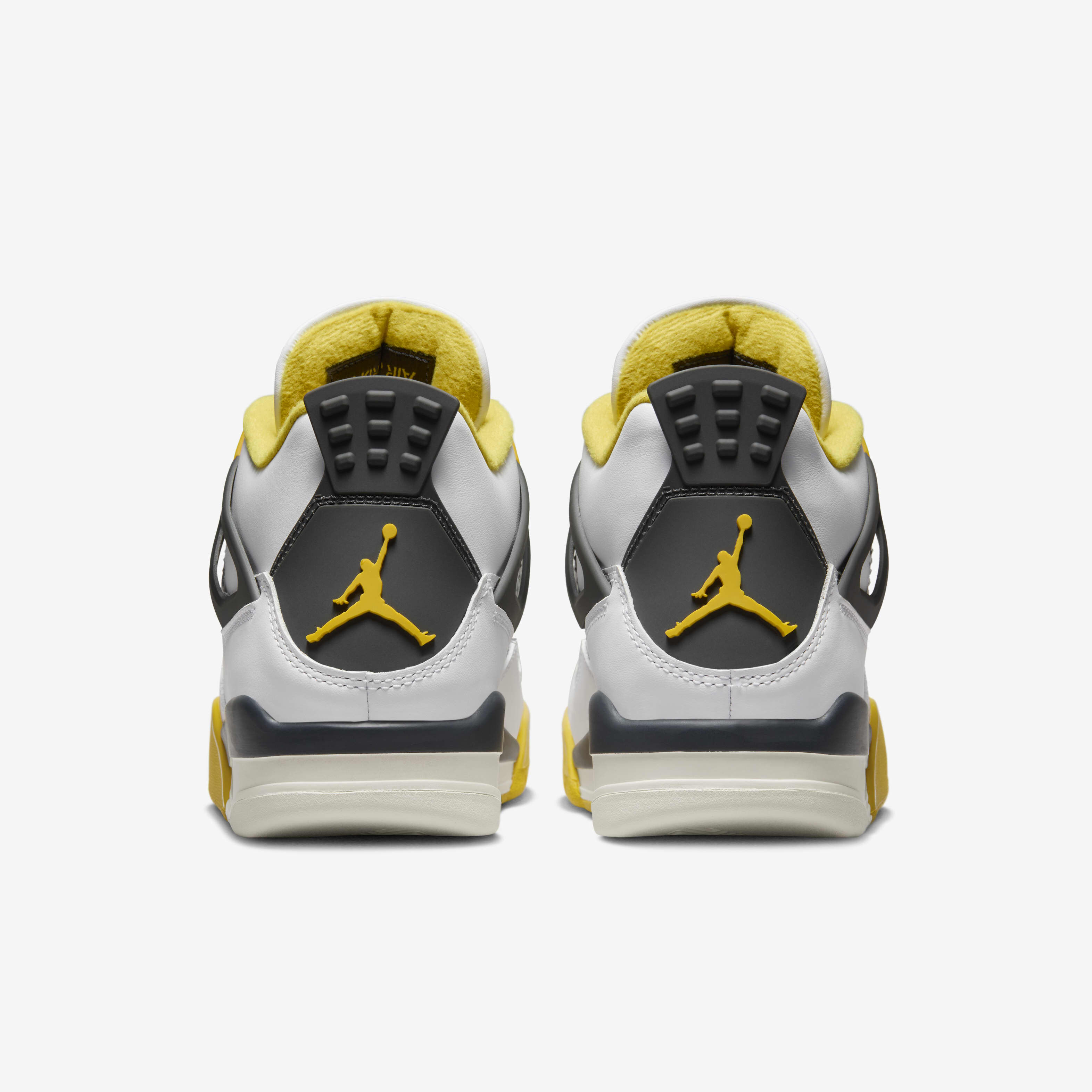 Buy Air Jordan 4 Retro Women's Shoes - White/Vivid Sulphur