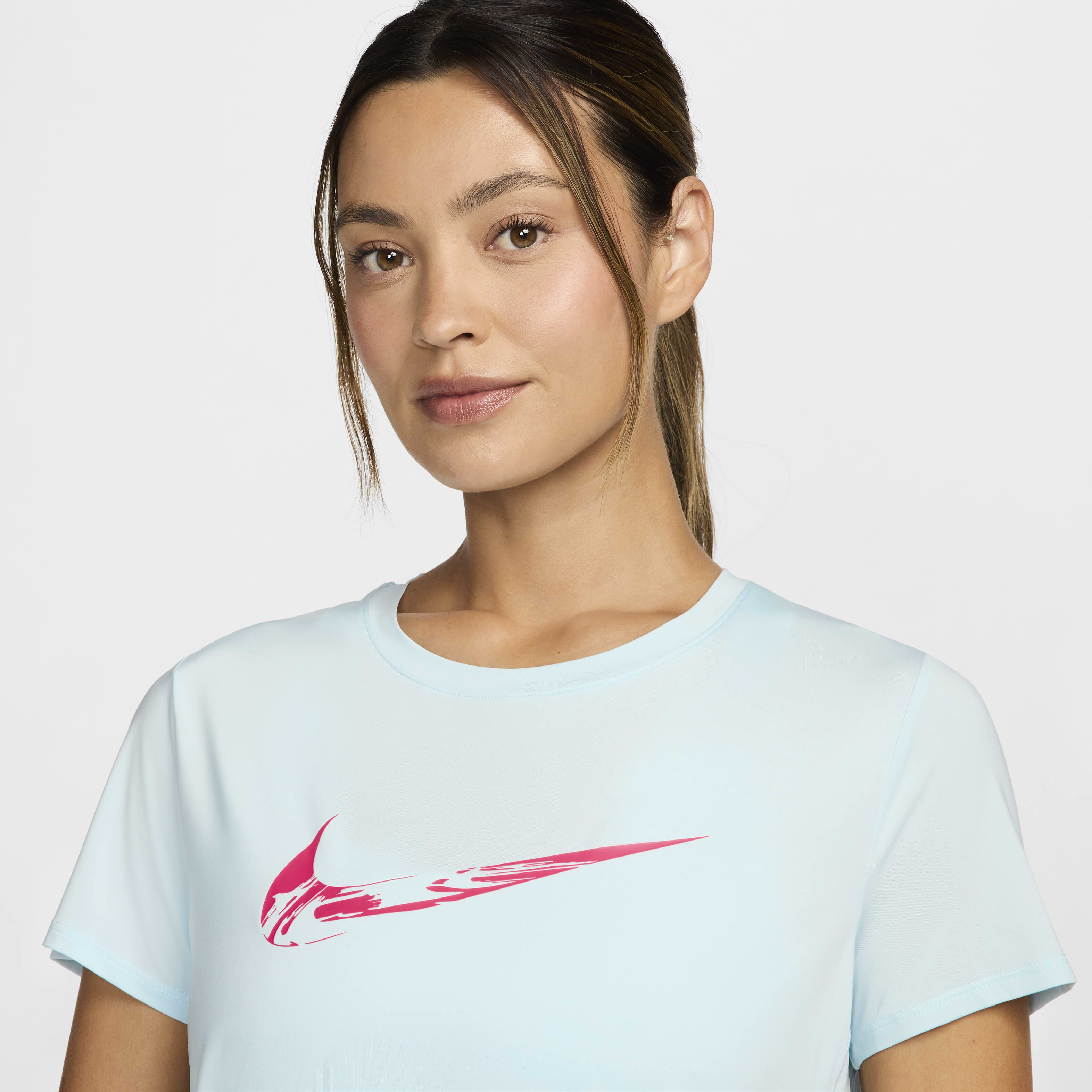 Buy Nike One Women s Dri FIT Short Sleeve Graphic Running Top Nike Qatar Official