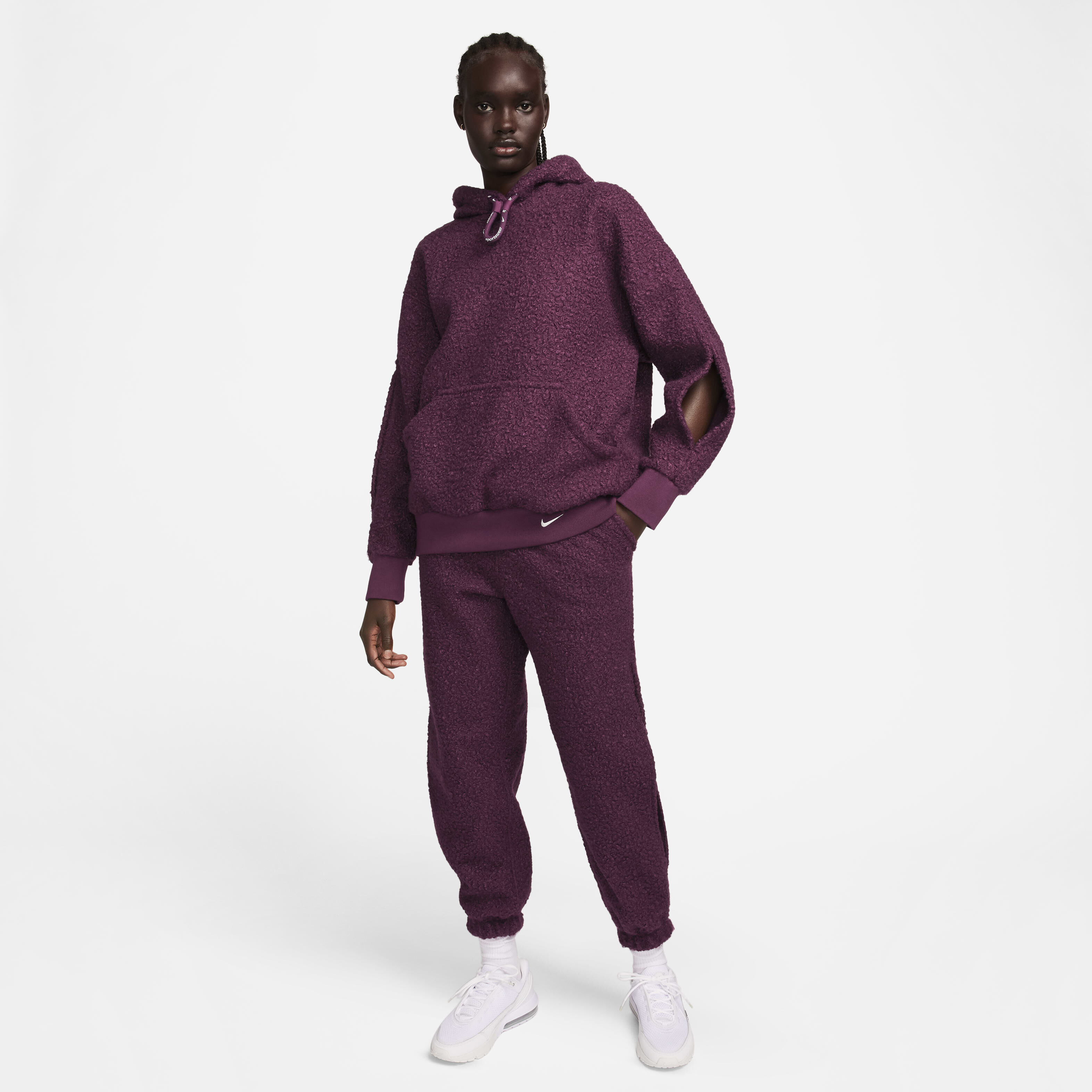Buy Nike Sportswear Collection Women s High Pile Fleece Joggers Nike Qatar Official