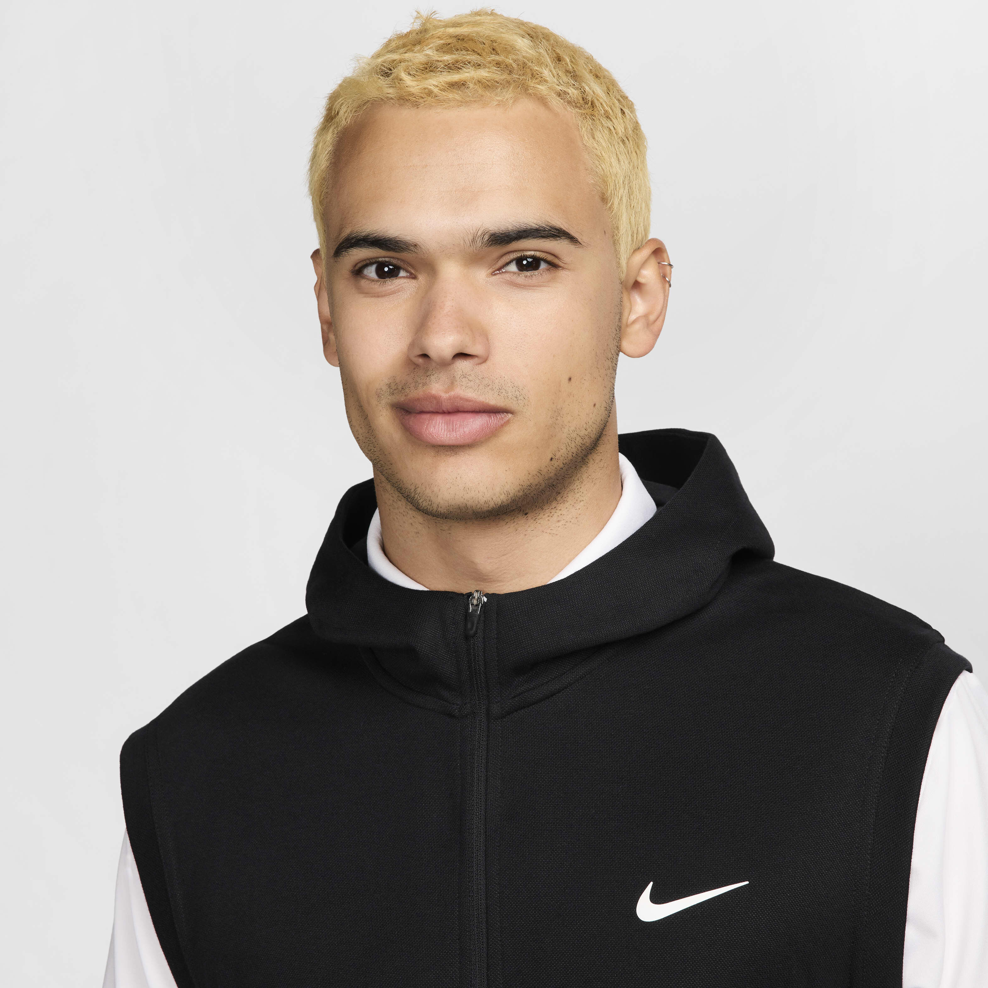 Nike hooded gilet mens store