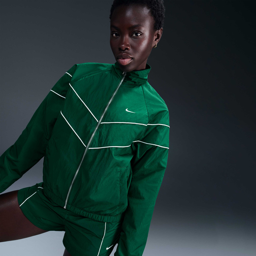 Nike Style By Woven-Nike, Nike Windrunner, Women's Loose UV Woven Full-Zip Jacket