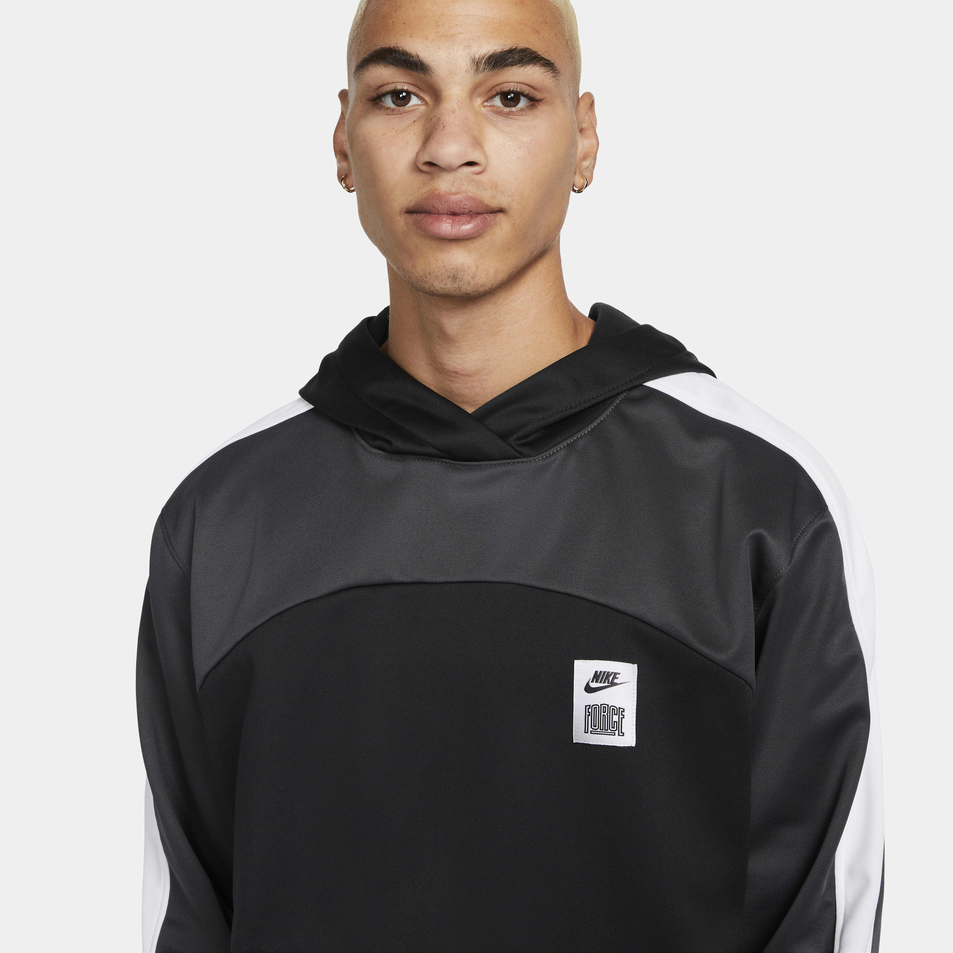 Nike men's therma basketball hoodie top