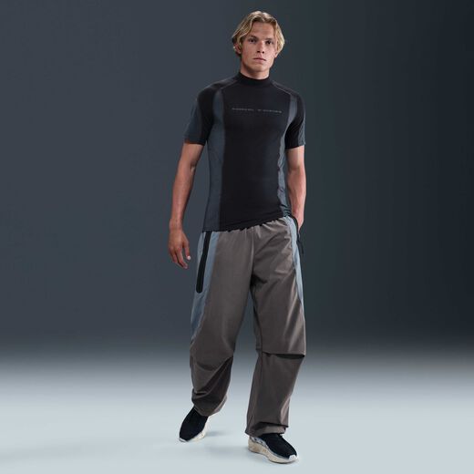 New In Men's Trousers & Tights-Nike, Nike Tech, Men's Dri-FIT Woven Colour-Block Oversized Trousers
