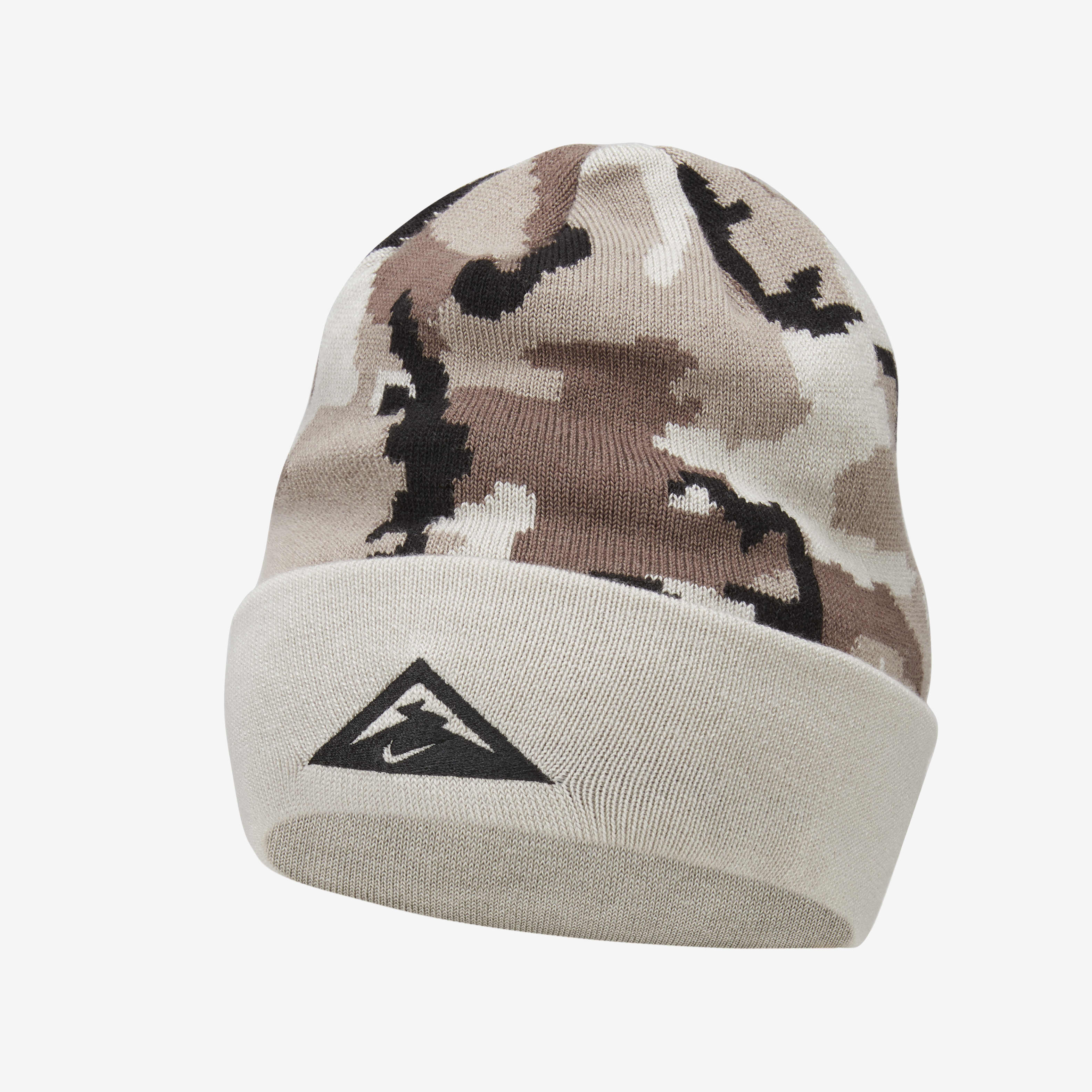 Buy Nike Dri-FIT Trail Camo Beanie White/Moon Fossil/Light Iron