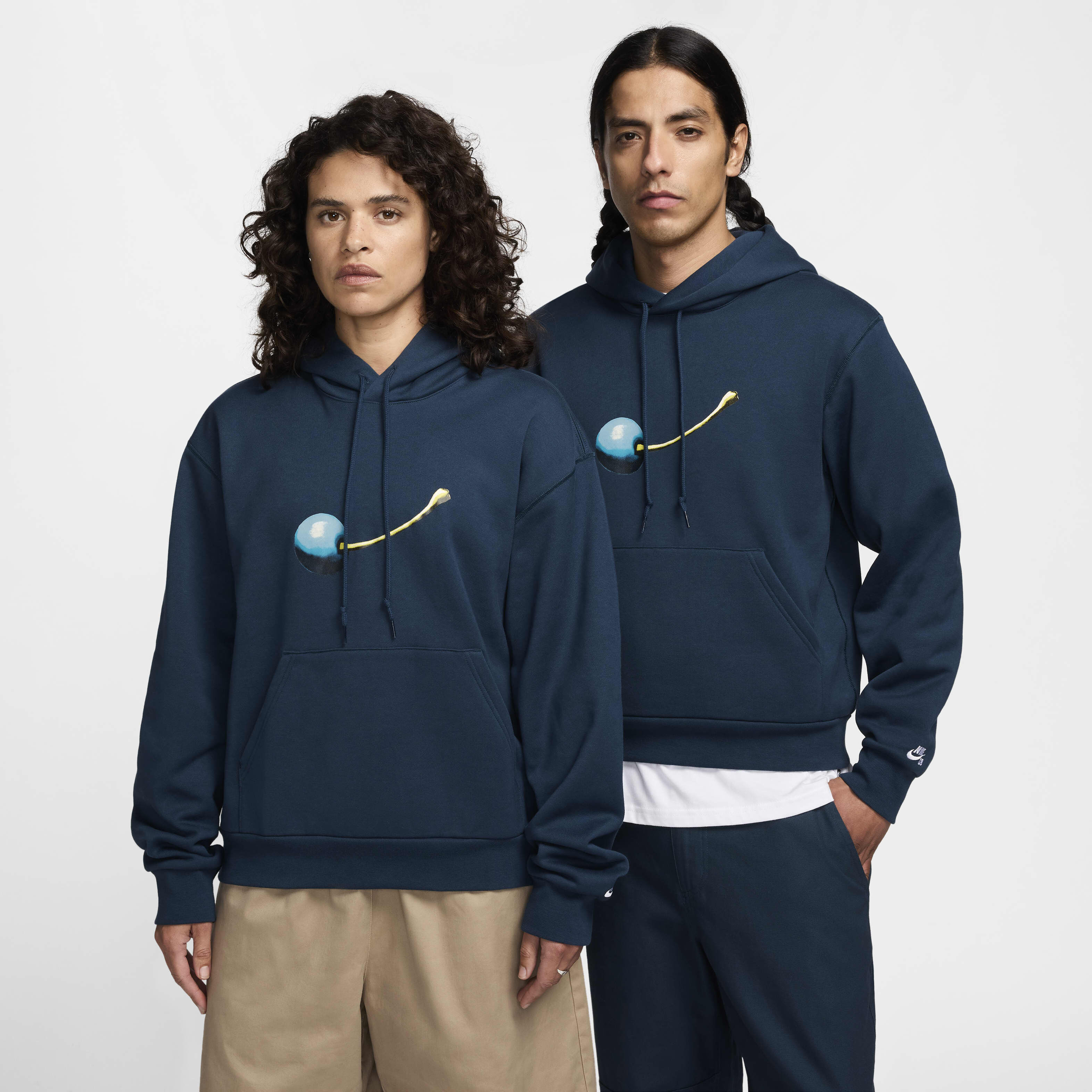 Blue skate hoodie clearance