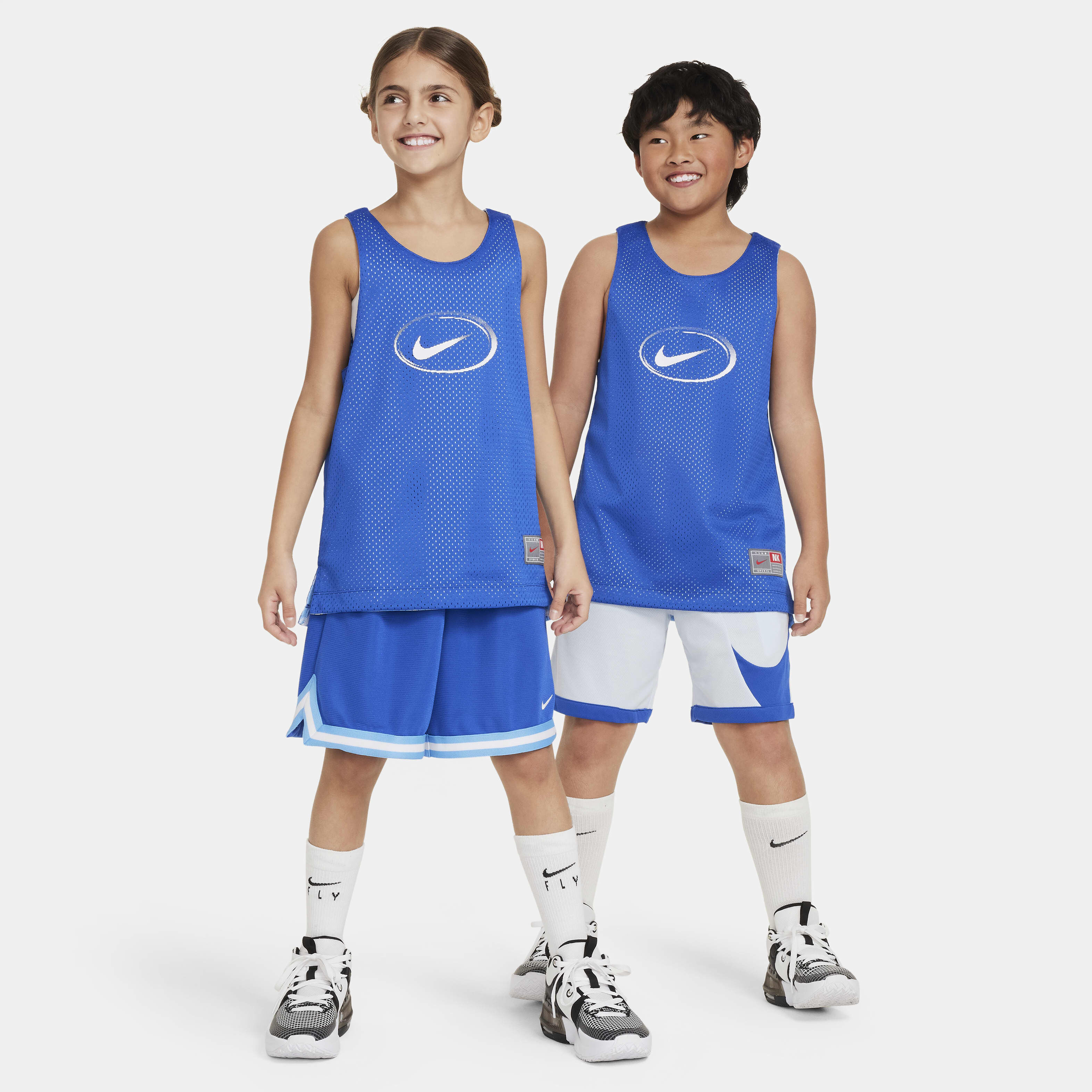 Nike youth reversible basketball uniforms clearance