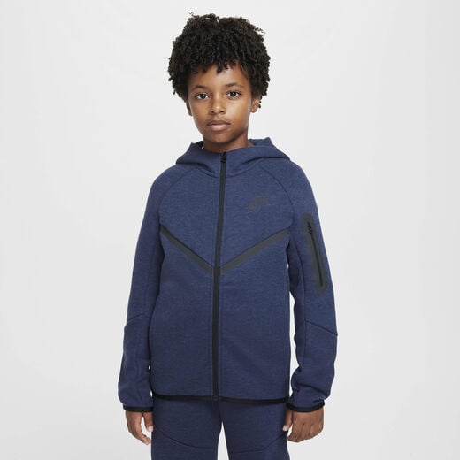 Hoodies & Sweatshirts-Nike, Nike Sportswear Tech Fleece, Older Kids' Full-Zip Hoodie