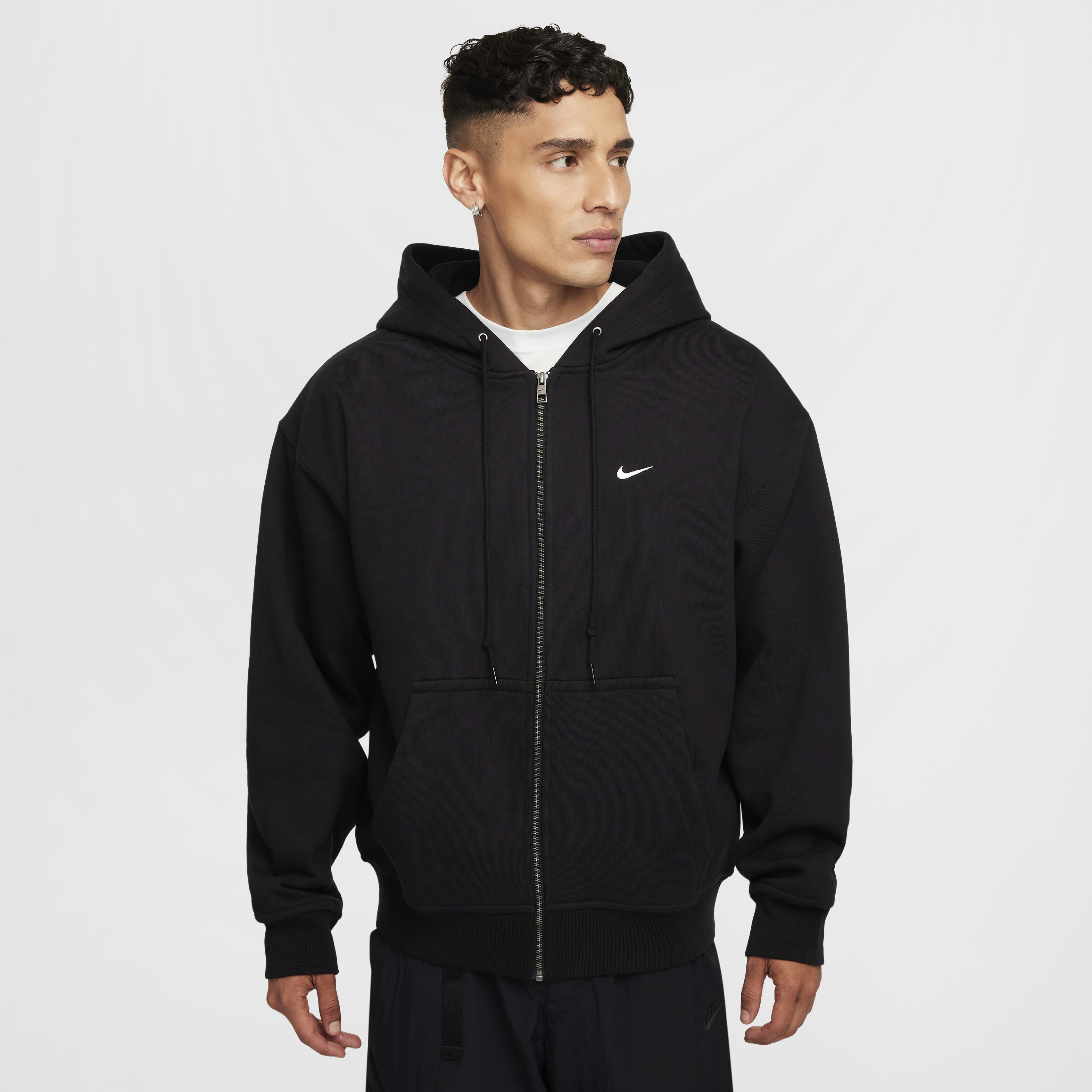 Buy Nike Solo Swoosh Men s Thermal Full Zip Hoodie Nike Qatar Official