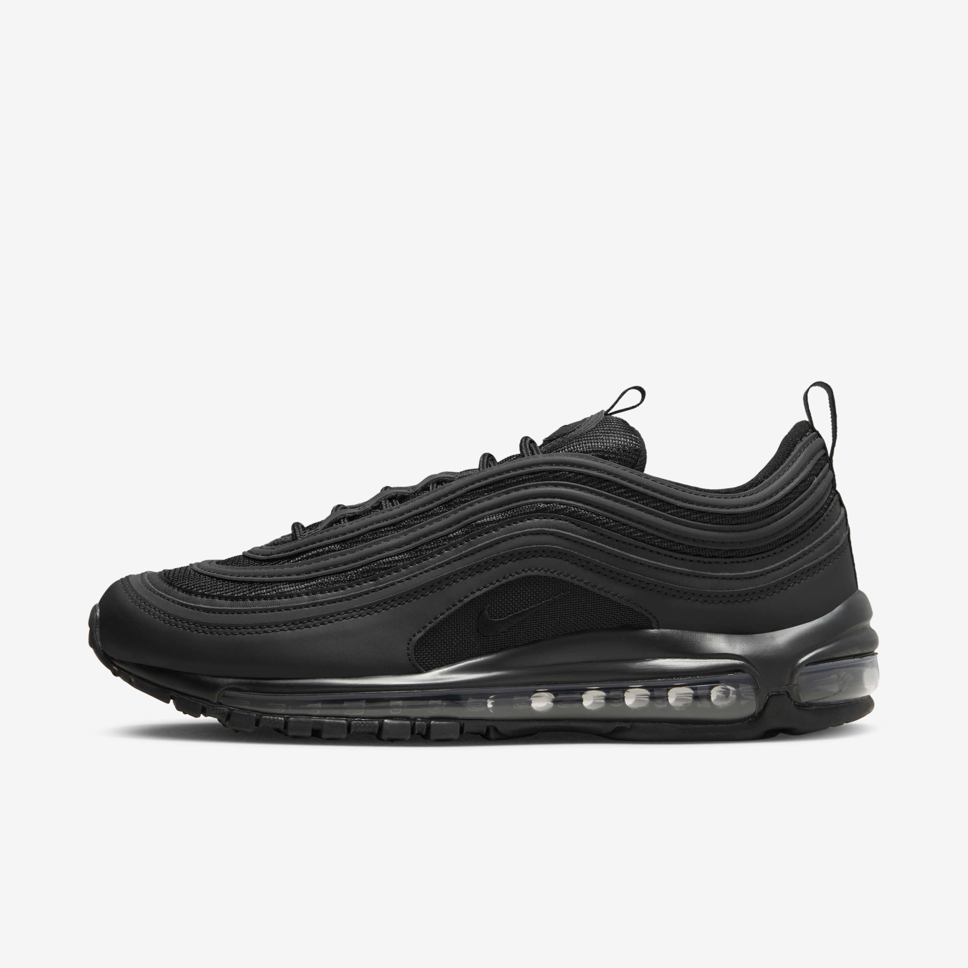 Mens nike air max 97 all black on sale