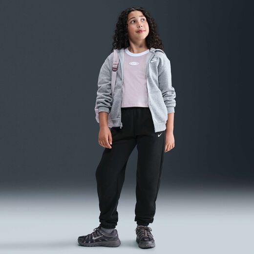 Kids' Clothing Sale-Nike, Nike Sportswear, Older Kids' (Girls') Oversized Fleece Trousers Kids' Clothing Sale-Nike, Nike Sportswear, Older Kids' (Girls') Oversized Fleece Trousers
