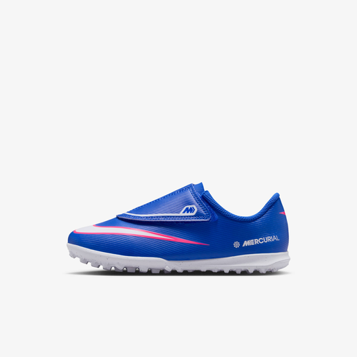 Kids' Football Turf Shoes-Nike, Nike Jr. Mercurial Vapor 16 Club, Younger Kids' Turf Low-Top Football Shoes